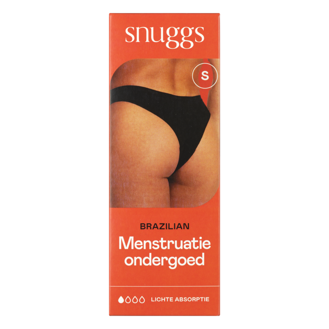 Snuggs Brazilian Light Menstruatie Ondergoed Maat S