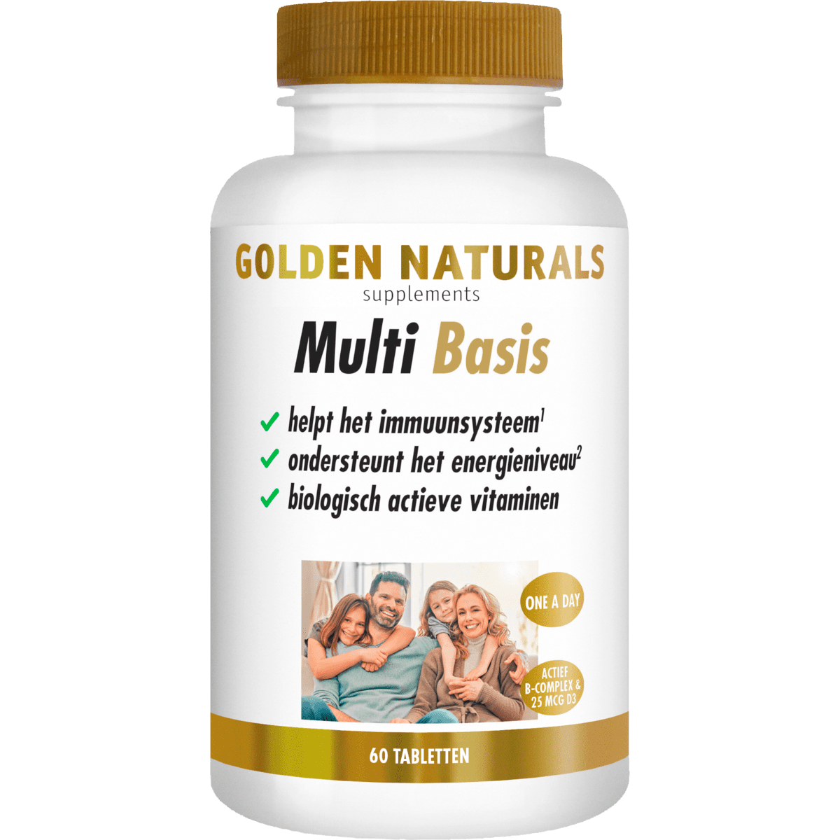 Golden Naturals Multi Basis Tabletten 60 stuks