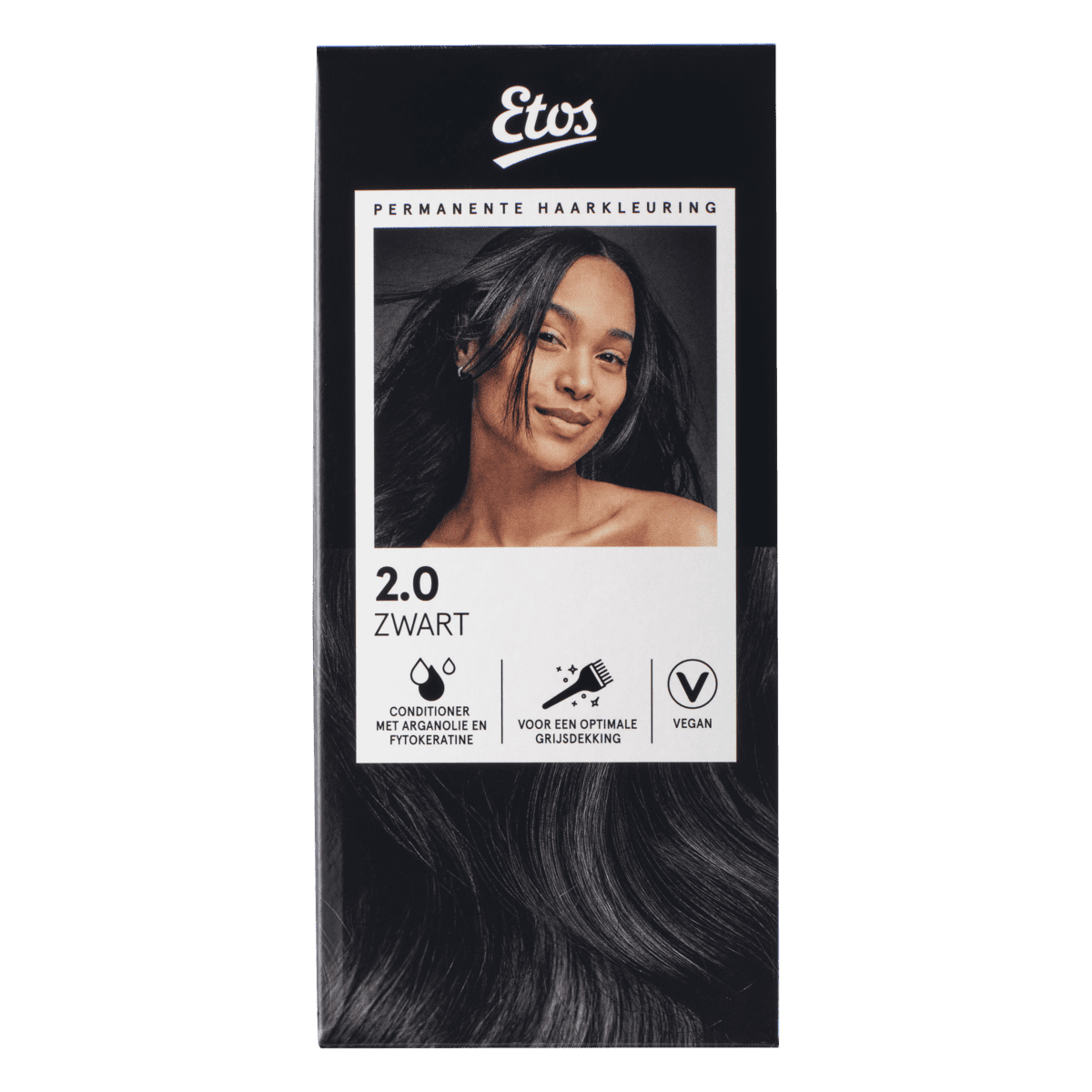 Etos Permanente Haarkleuring 2.0 Zwart