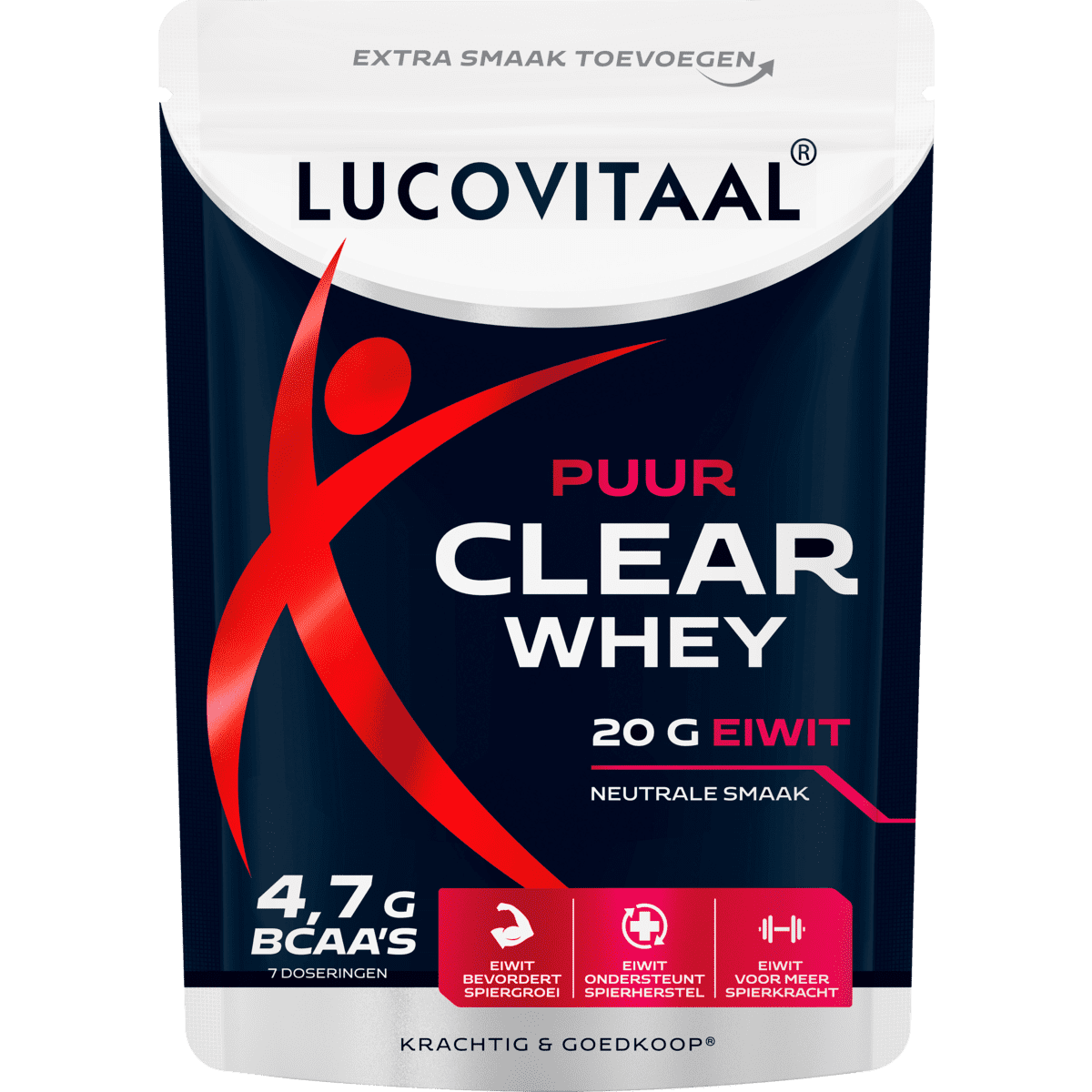 Lucovitaal Clear Whey Puur Eiwitpoeder 175 gram