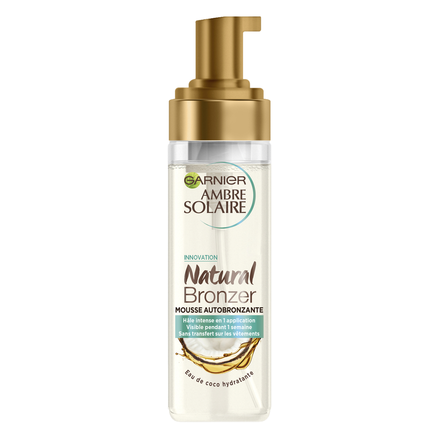 Garnier Ambre Solaire Self Tan Mousse Zelfbruiner voor Lichaam & Gezicht 200ML