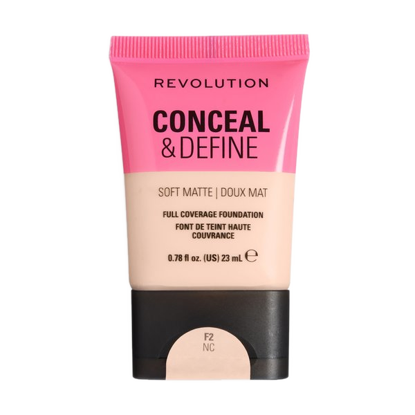 Revolution Conceal & Define Foundation F2Nc