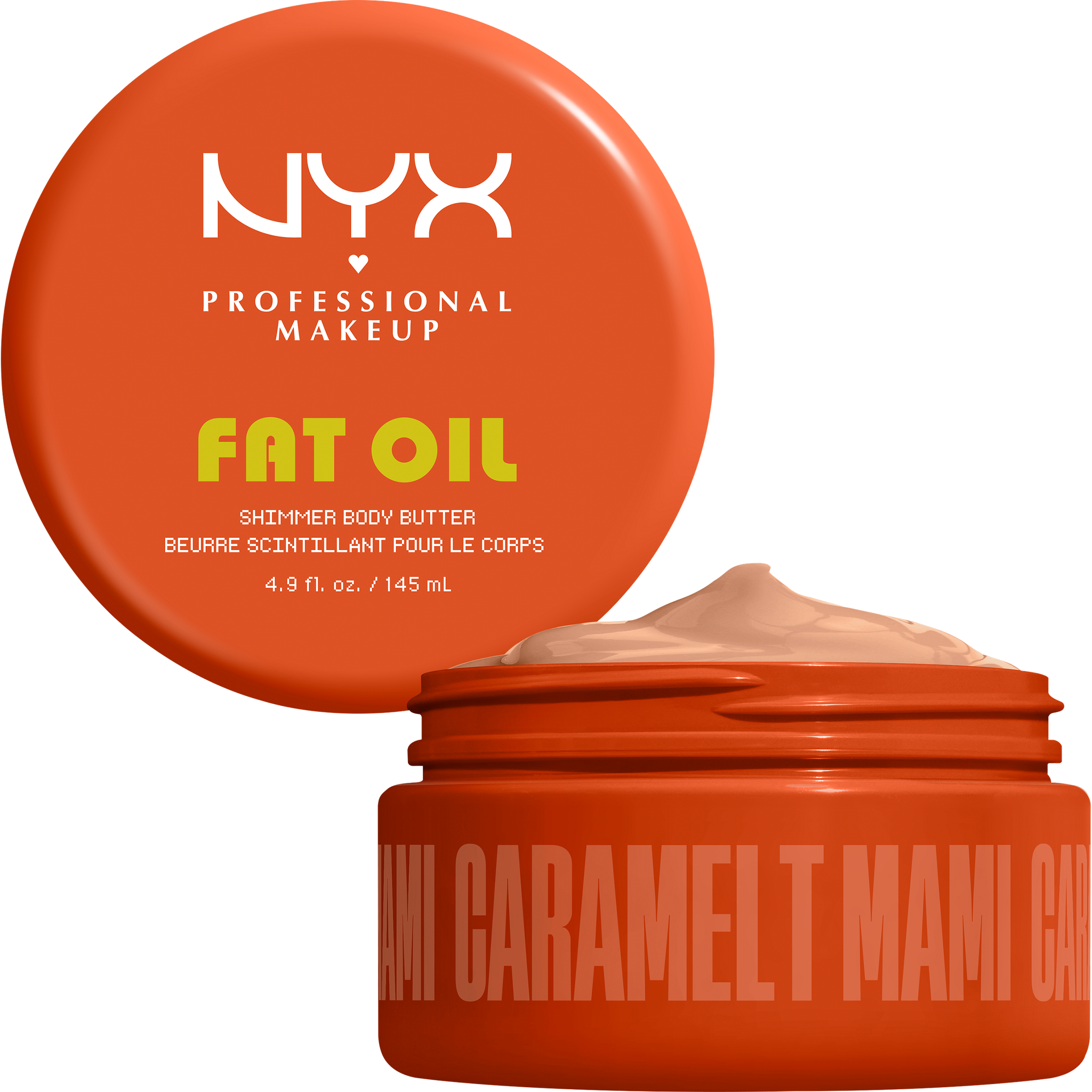 NYX Professional Makeup Fat Oil Caramelt Mami Body Butter 145 ML