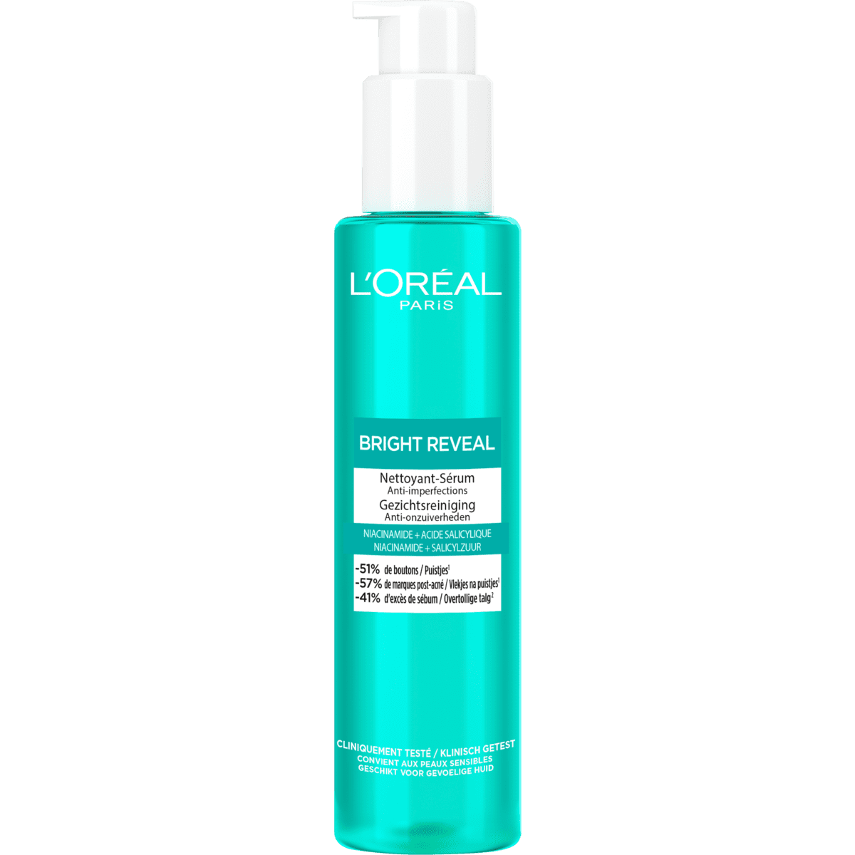 L'Oréal Paris Bright Reveal Gezichtsreiniger met Niacinamide 150 ML