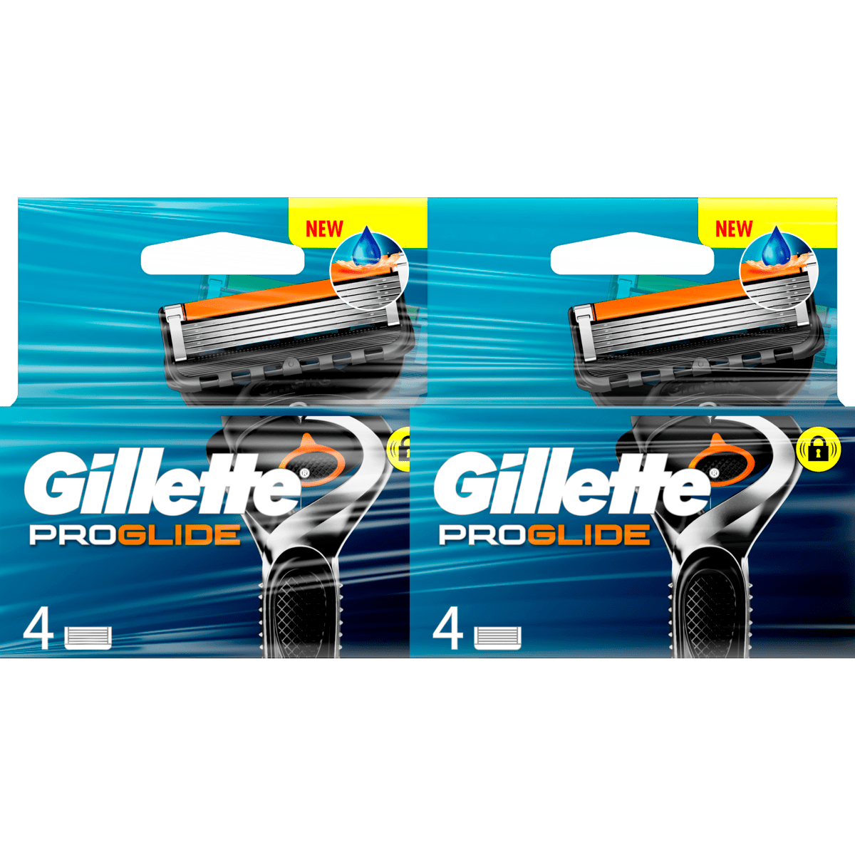 Gillette Fusion5 ProGlide Navulmesjes Duopak 8 Stuks
