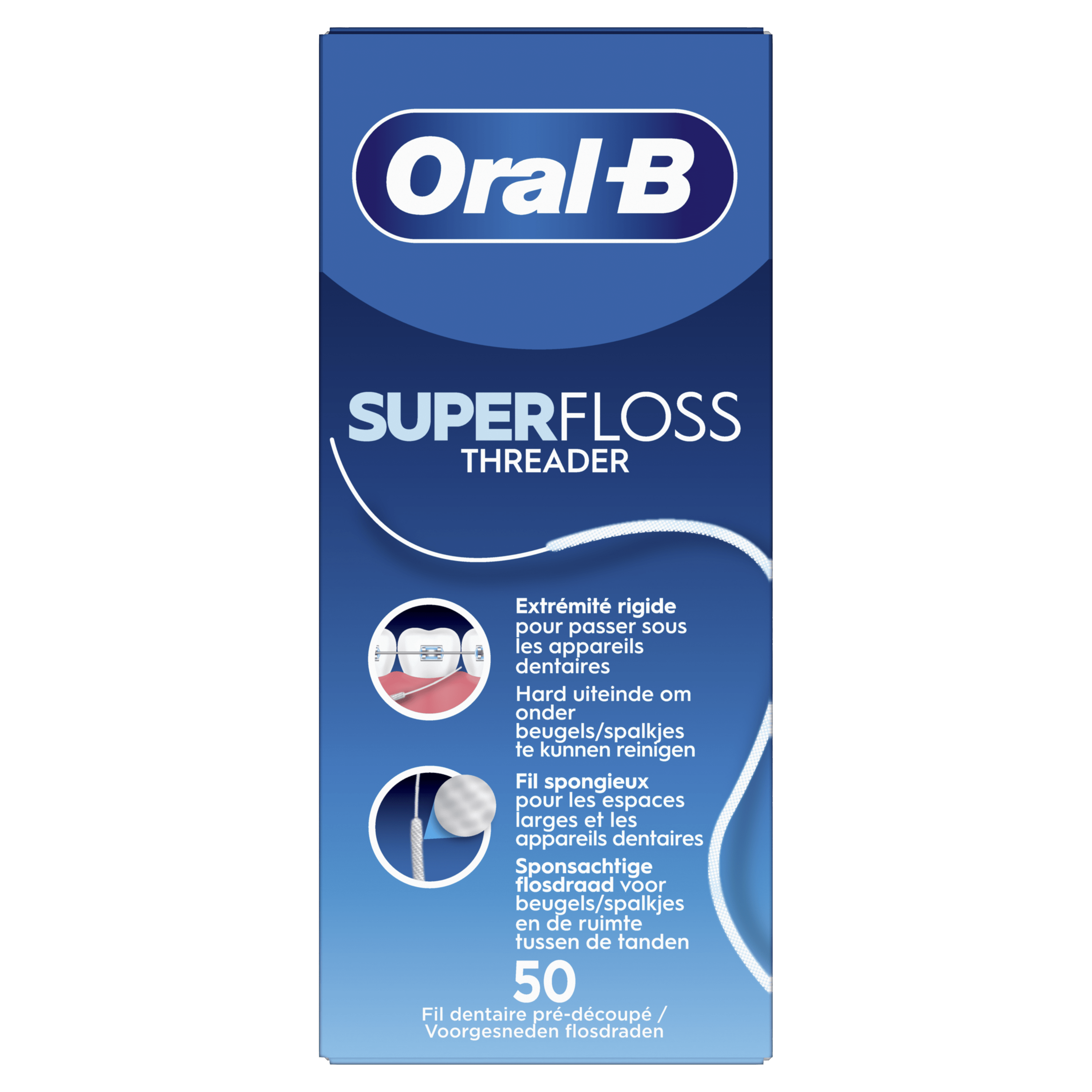 Oral-B Super Floss Flosdraad 50 stuks