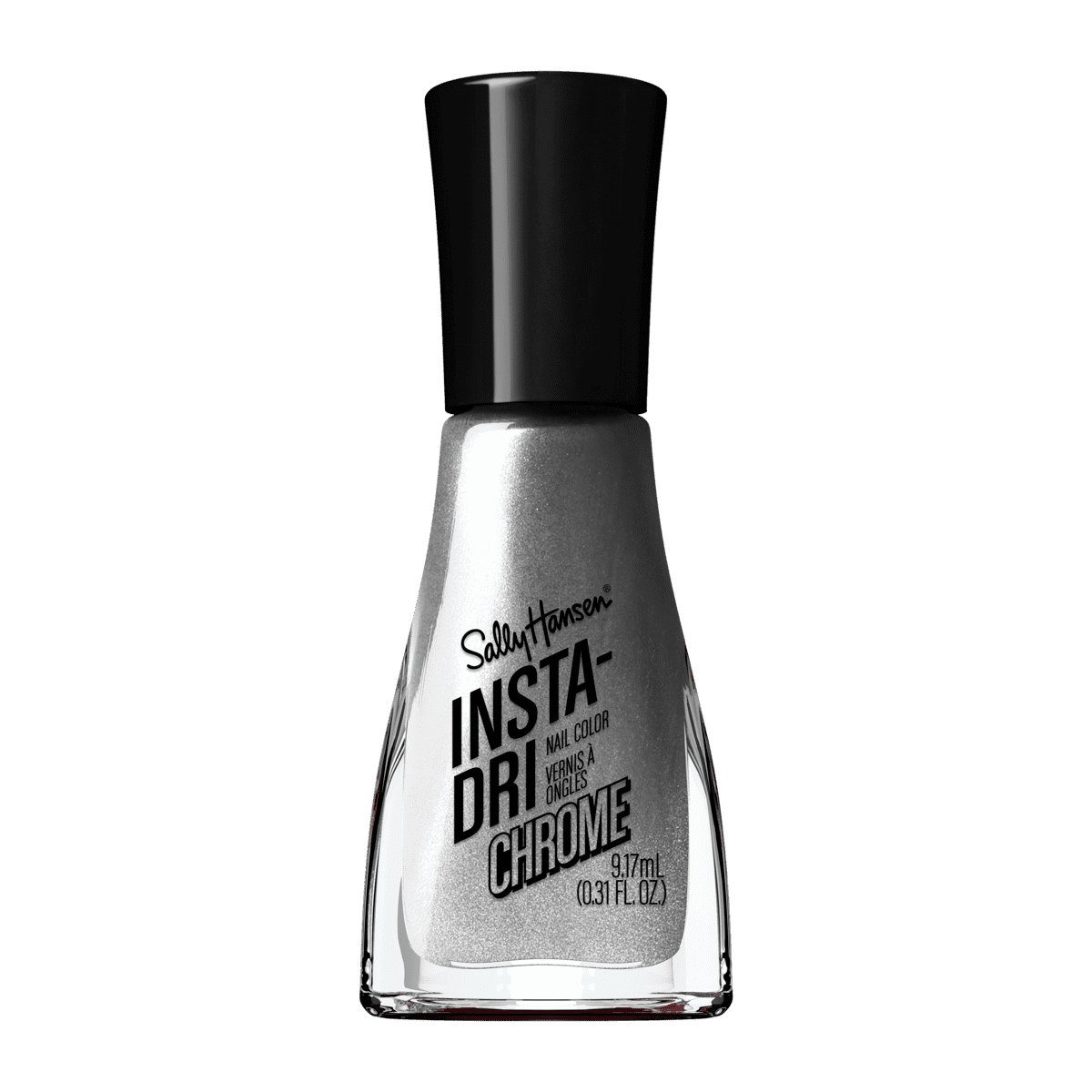 Sally Hansen Insta-Dri Chrome Nagellak Zilver 126 Steel the Show
