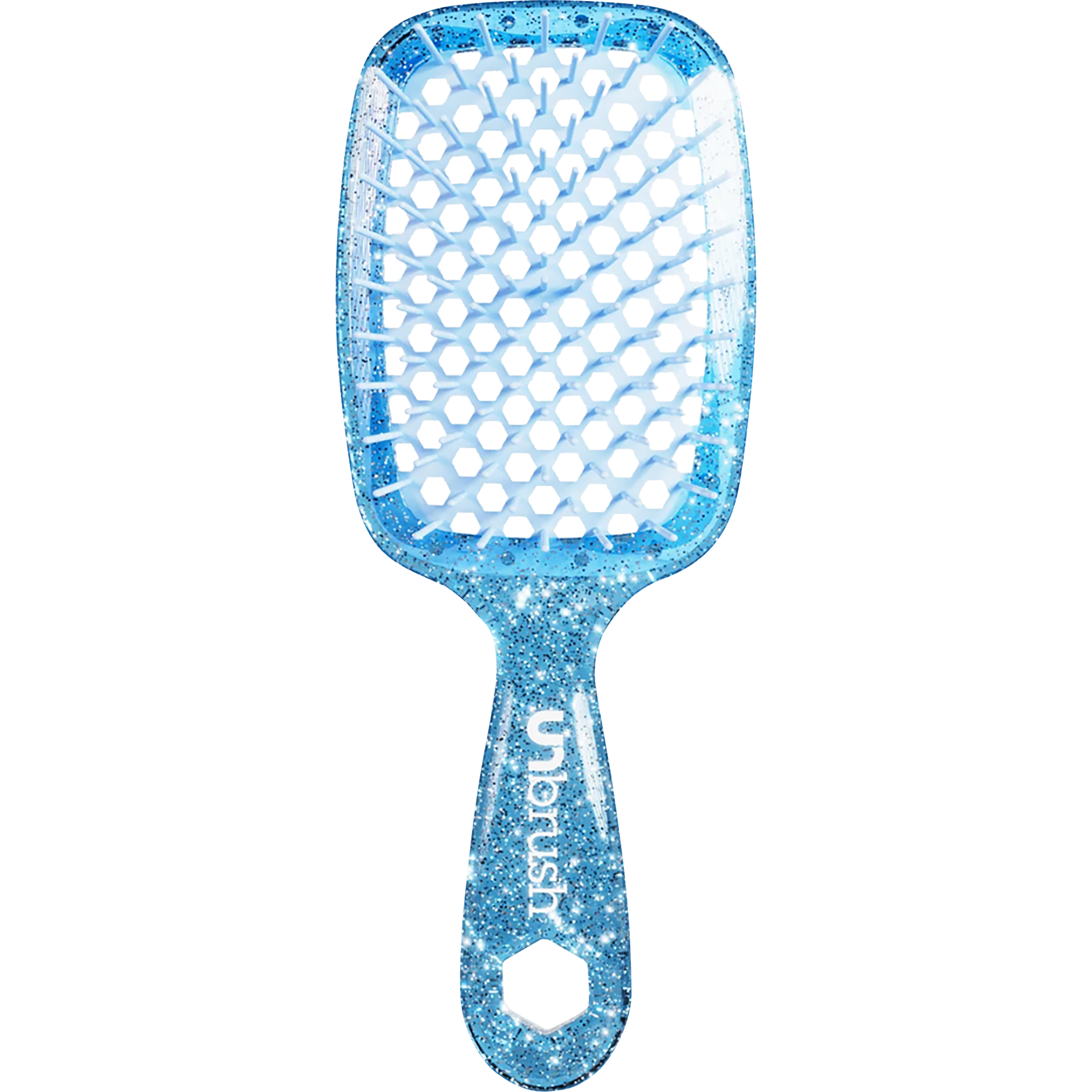 UNbrush Detangling Hair Brush Sapphire 1 stuk