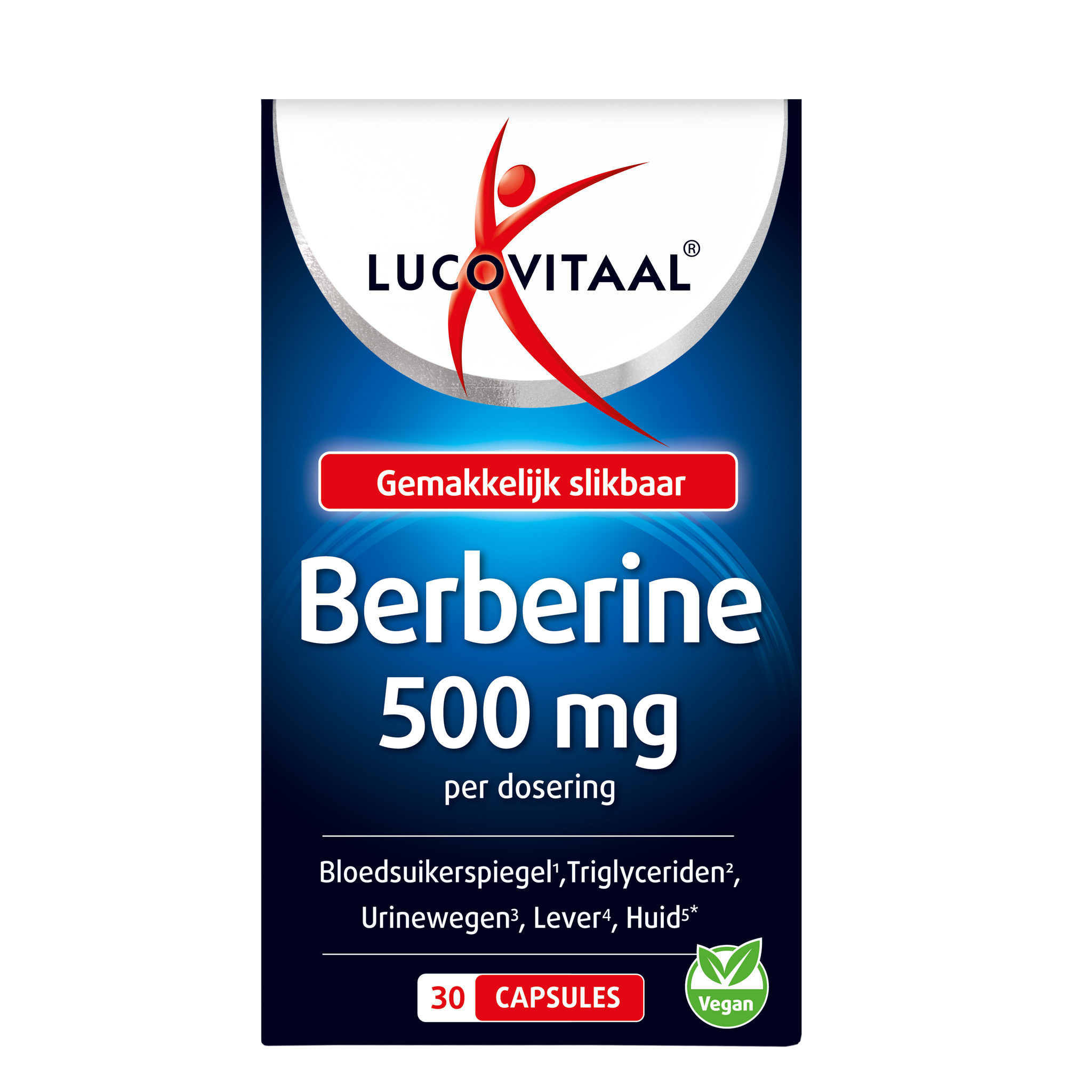 Lucovitaal Berberine Puur 500Mg 30