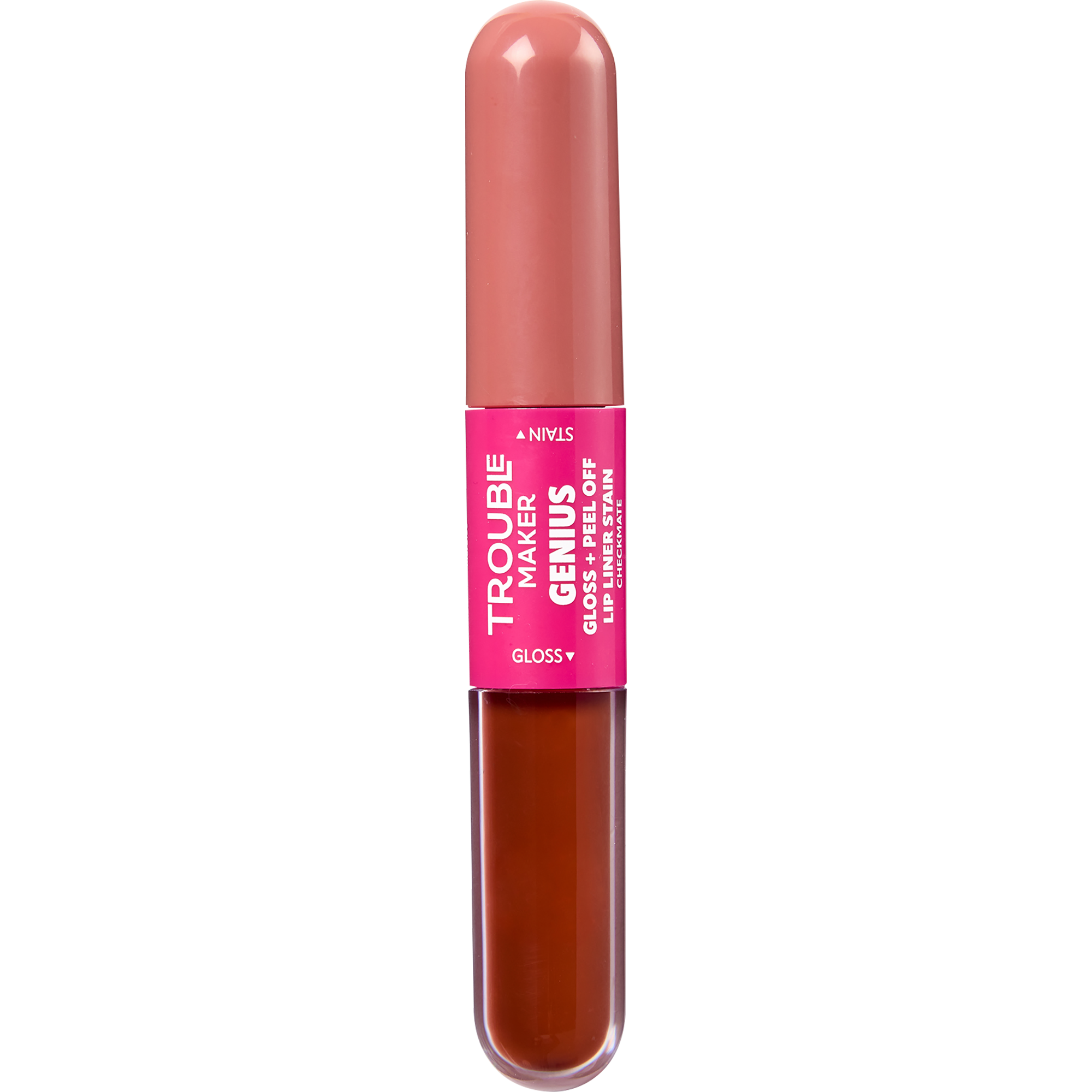 Trouble Maker Genius Peel-Off Lip Liner Stain And Gloss Checkmate