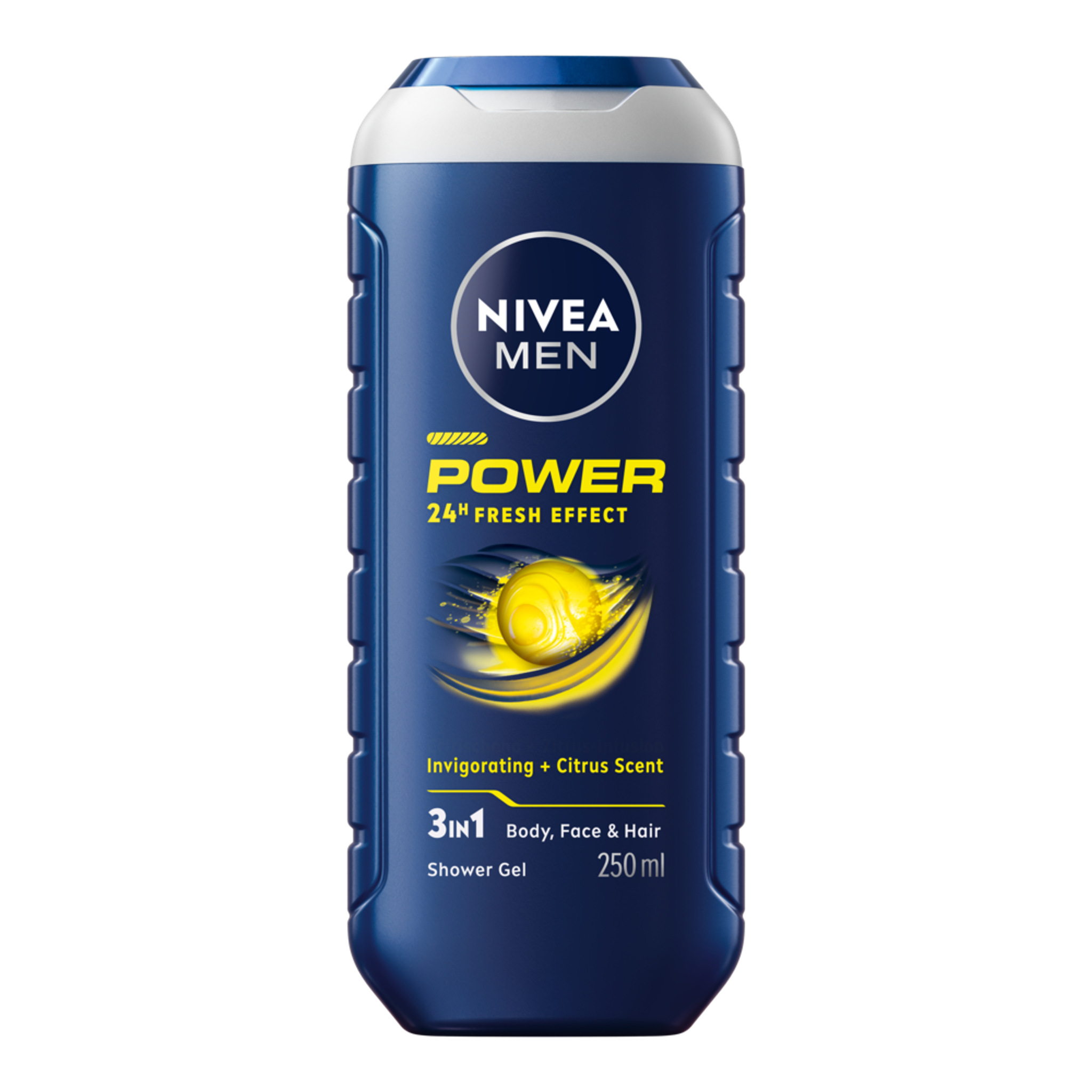NIVEA MEN Power Fresh 3-In-1 Douchegel & Shampoo 250 ML