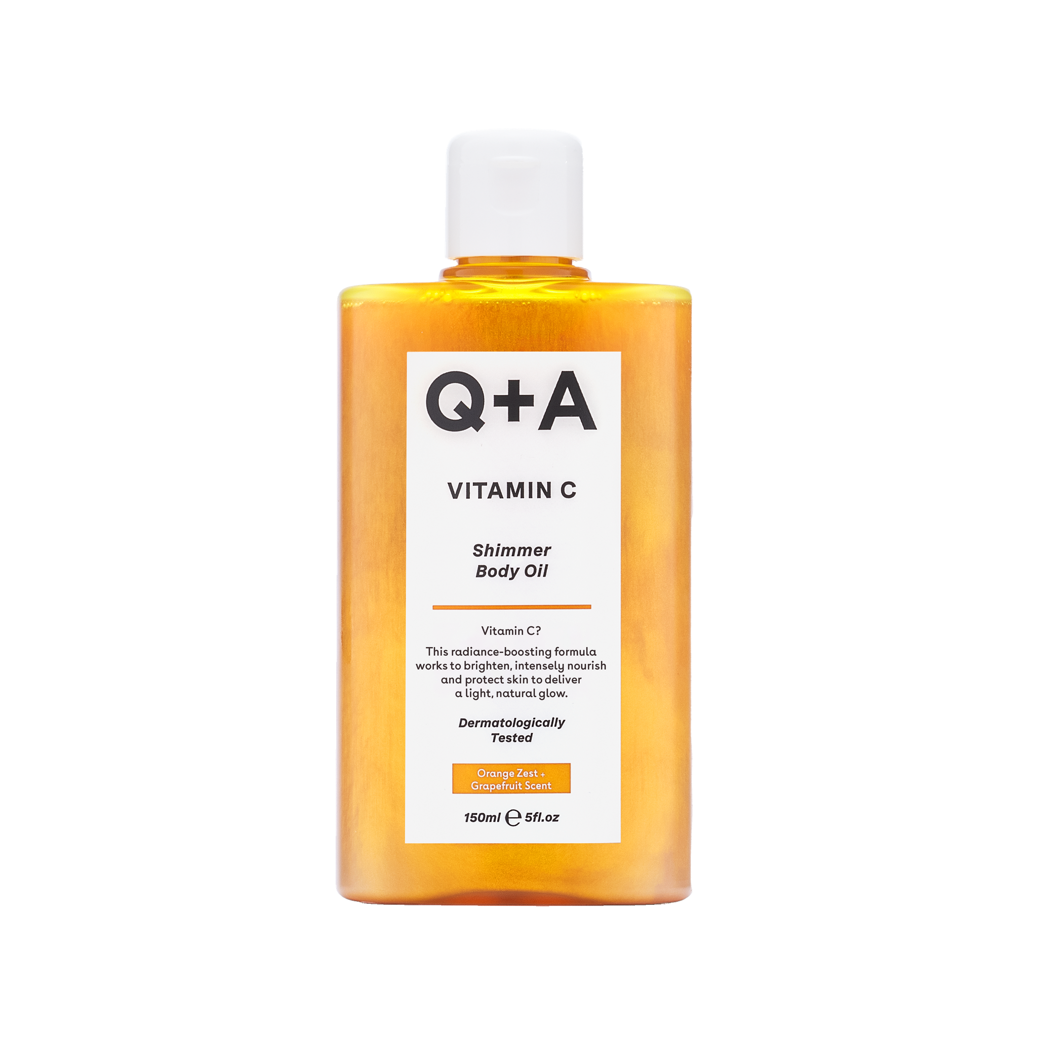 Q+A Vitamin C Shimmer Body Oil 150 ML