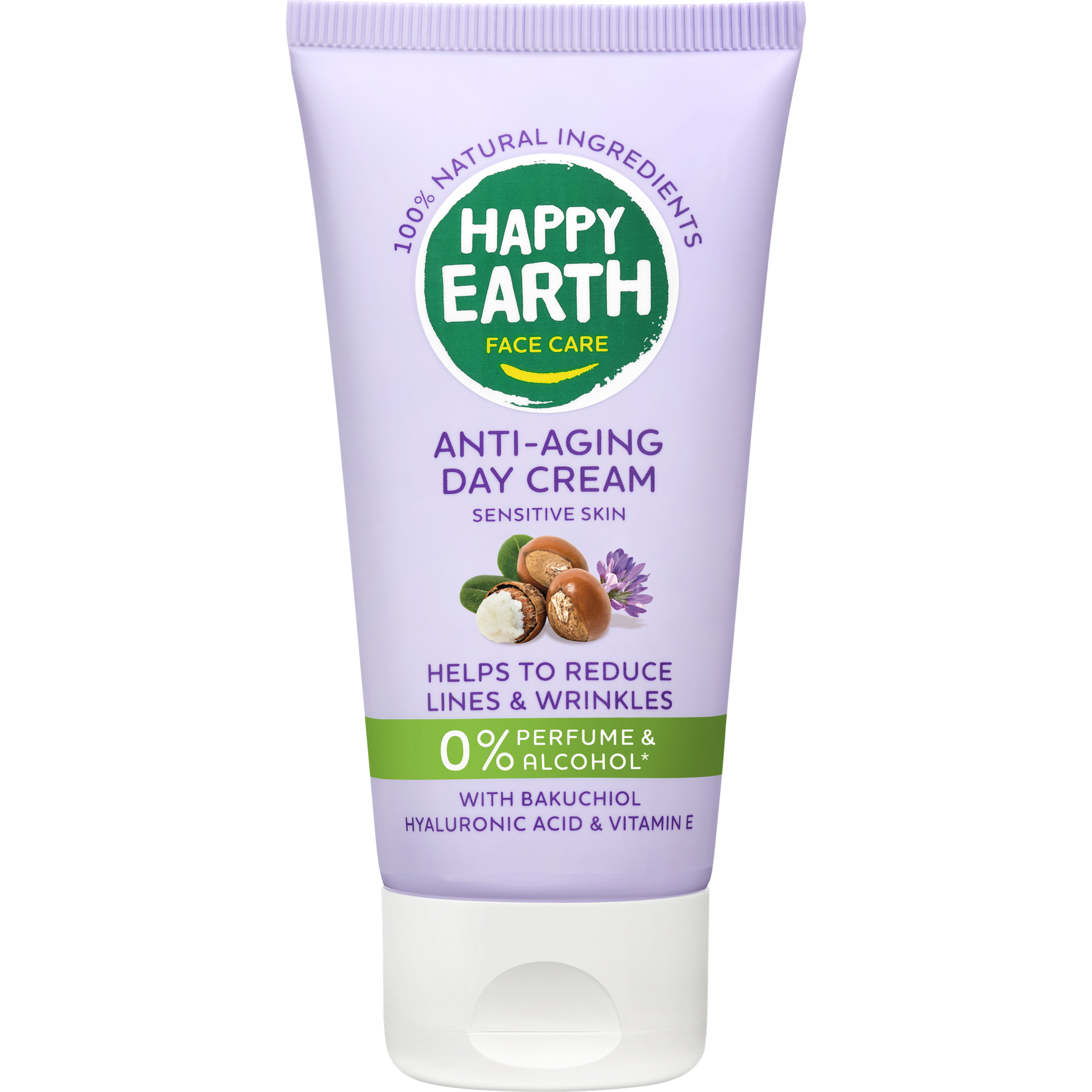 Happy Earth 100% Natuurlijke Face Care Anti-Age Day Cream 50 ML