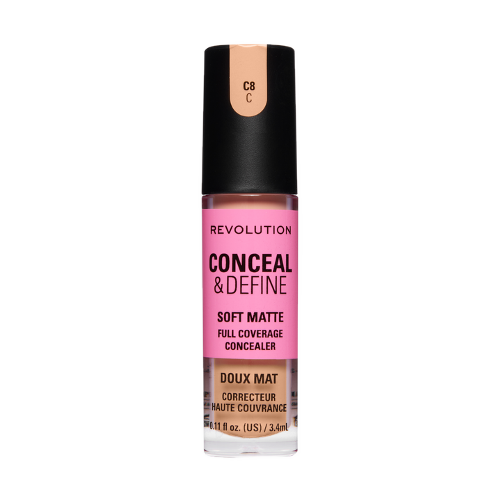 Revolution Conceal And Define Full Coverage Concealer C8C