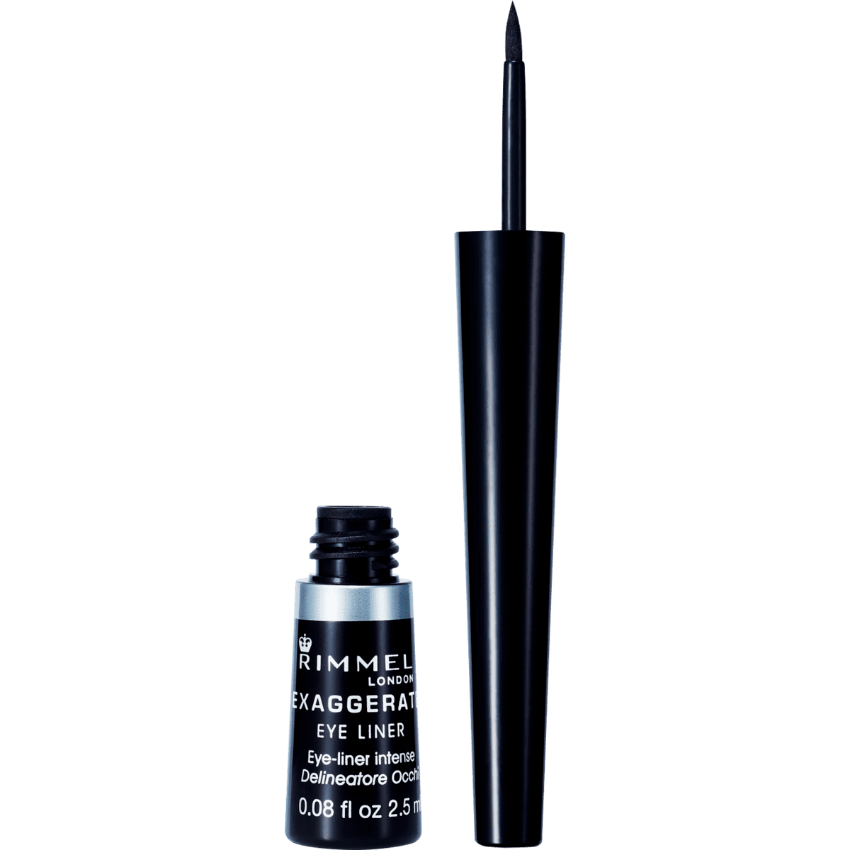 Rimmel London Exaggerate Eyeliner 001 Black