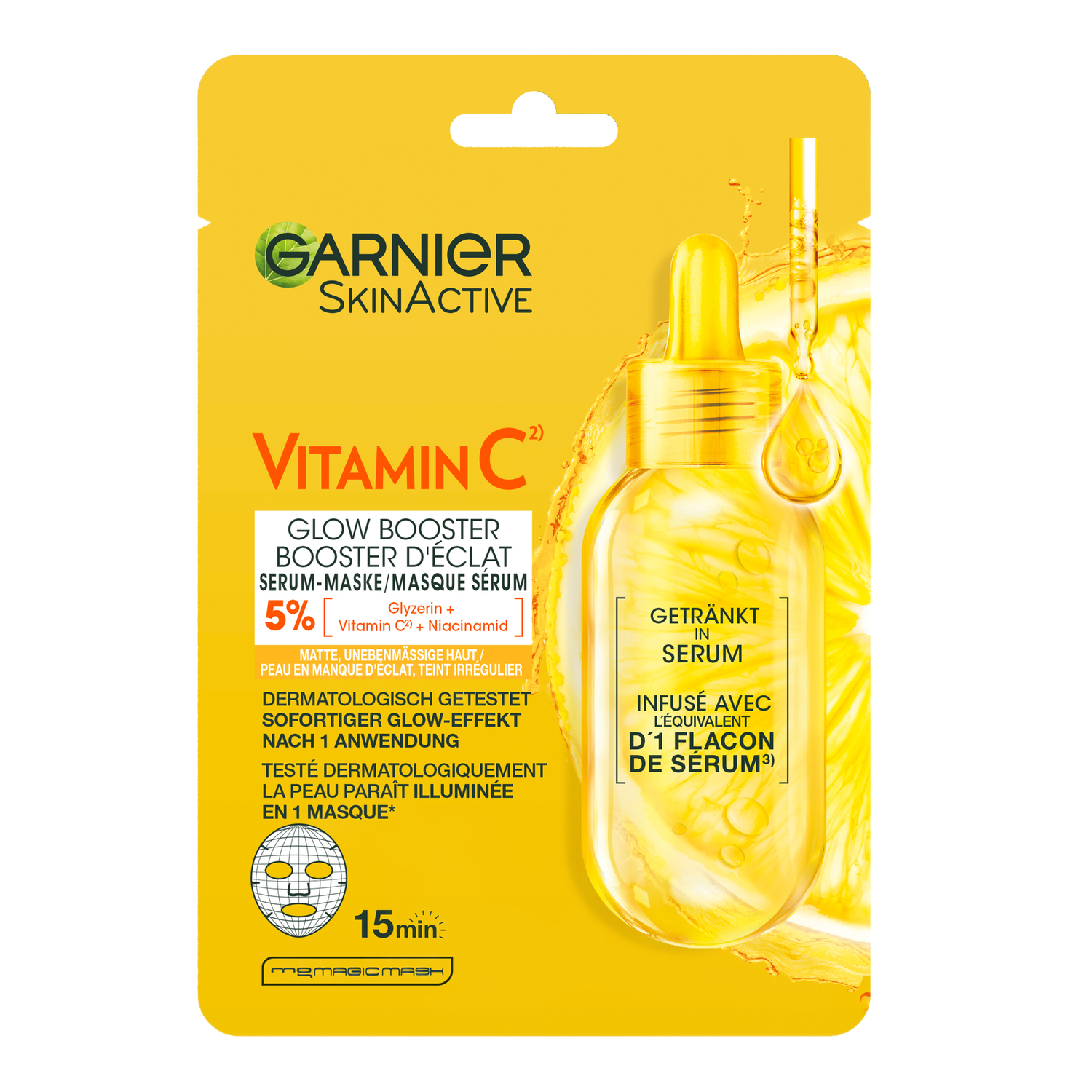 Garnier SkinActive Sheet Masker Vitamine C