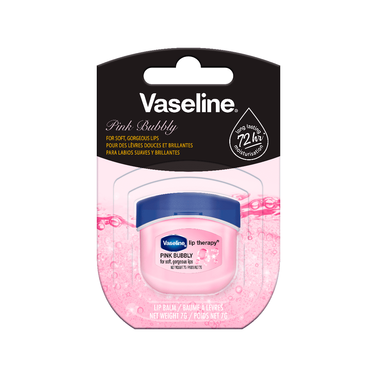 Vaseline Lip Therapy Pink Bubbly Mini 7 gram