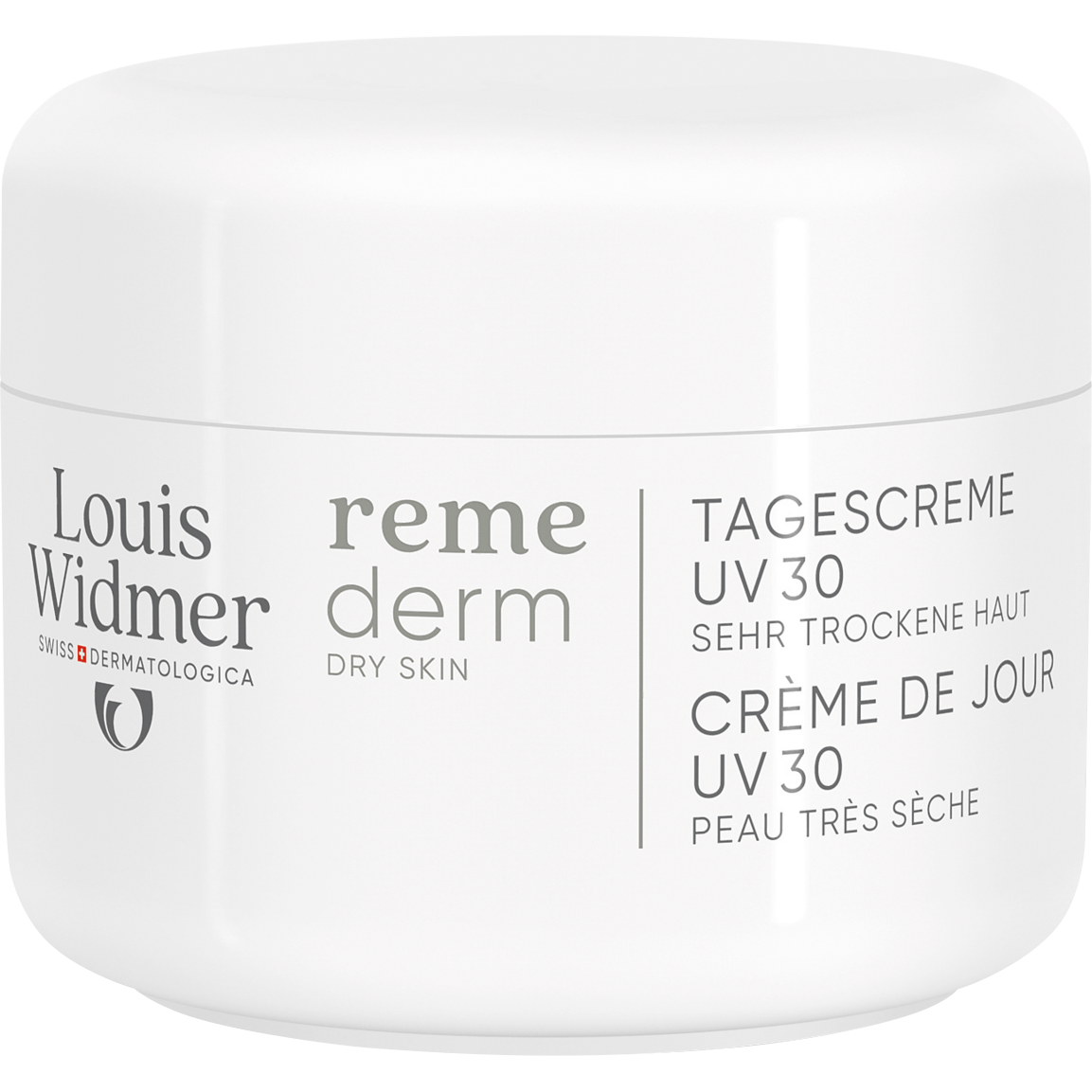 Louis Widmer Remederm Dagcrème UV SPF30 Zonder Parfum 50 ML