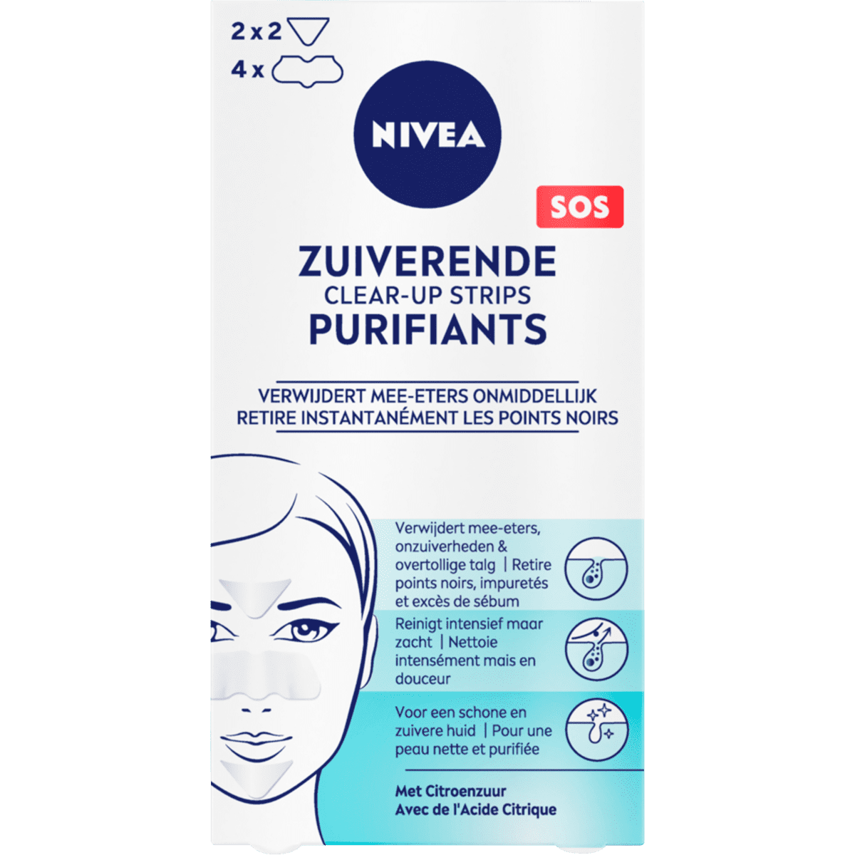 NIVEA Zuiverende Clear-up Patches 8 stuks