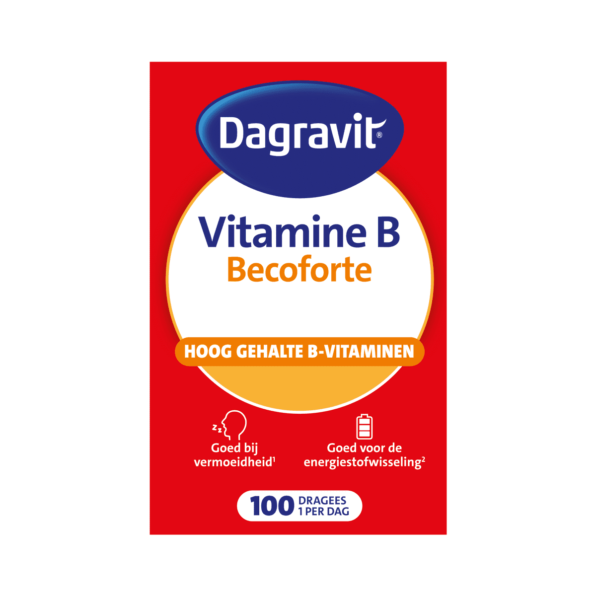 Dagravit Vitamine B Becoforte Tabletten 100 stuks