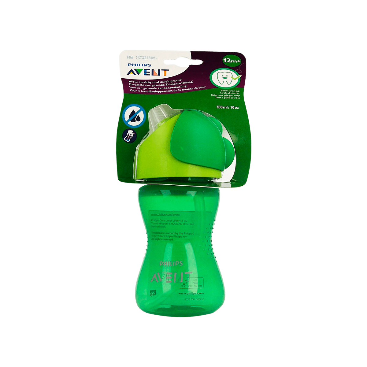 Philips Avent Rietjesbeker 12M+ Groen SCF798/01 300 ML