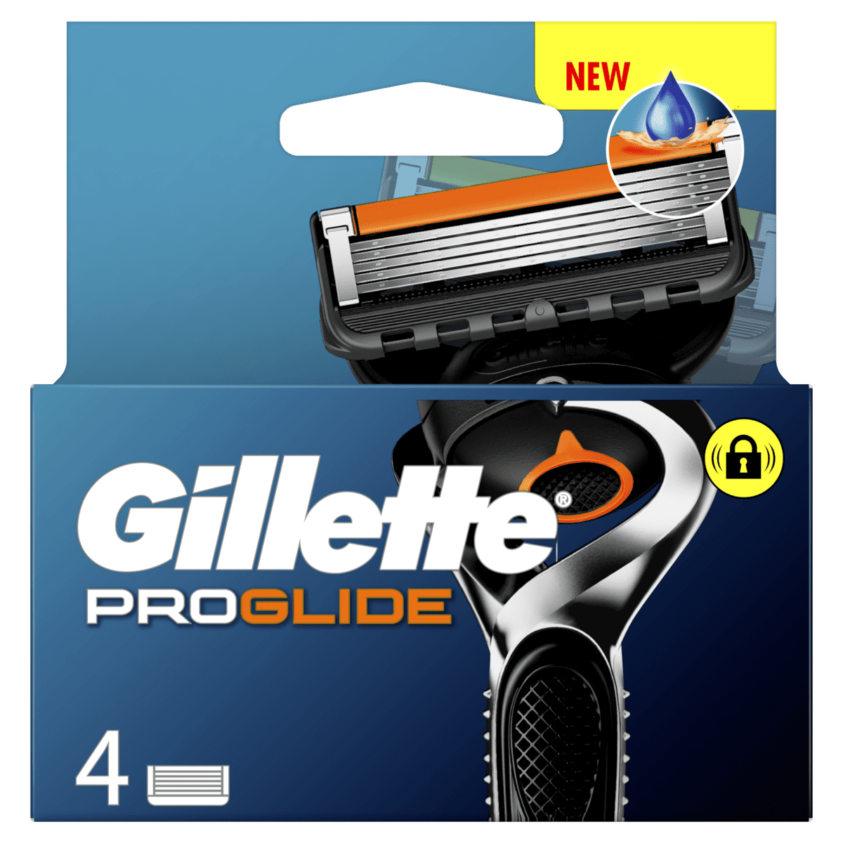 Gillette ProGlide Navulmesjes 4 stuks