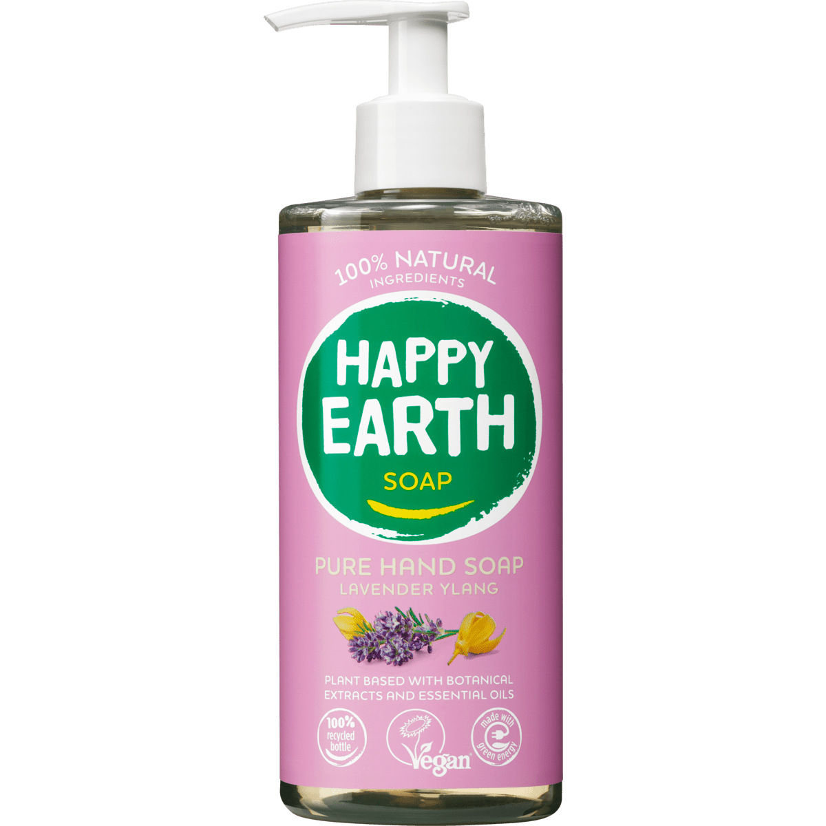 Happy Earth 100% Natuurlijke Lavender Ylang Handzeep 300 ML