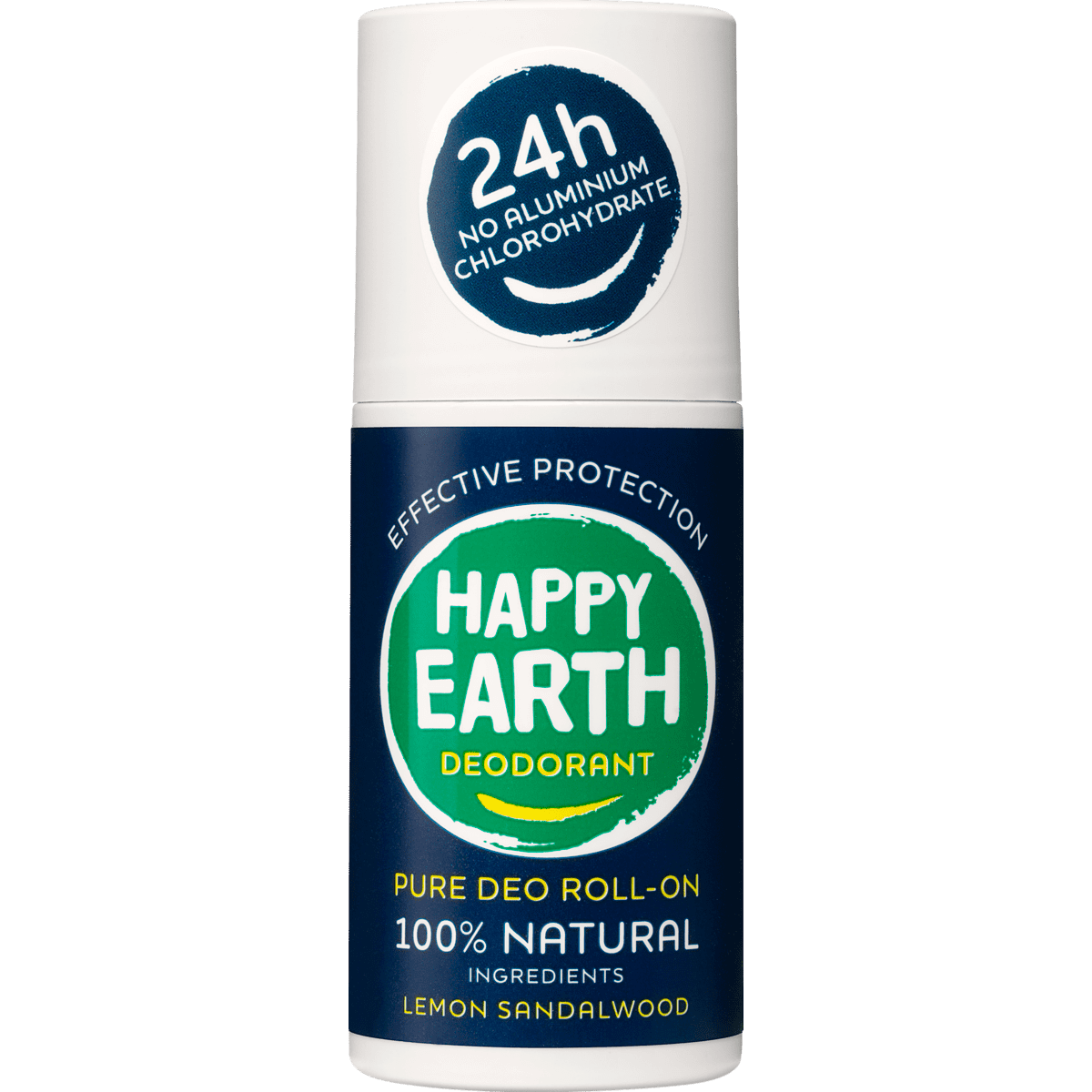 Happy Earth 100% Natuurlijke Men Protect Deodorant Roller 75 ML