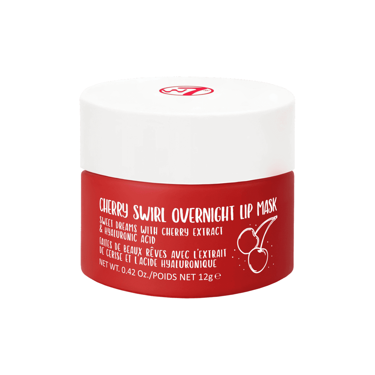 W7 Sweet Dreams Overnight Lip Mask Cherry Swirl