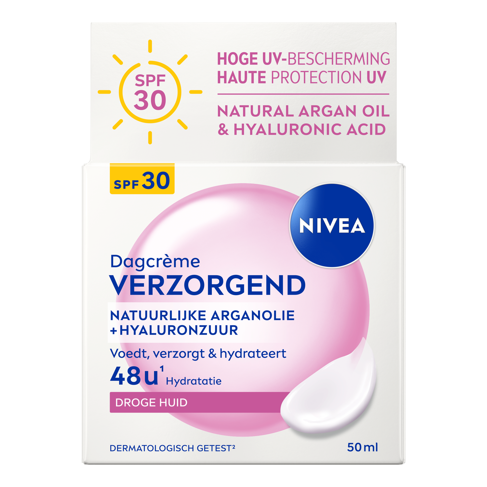 NIVEA Essentials Verzorgende Dagcrème SPF 30 Droge Huid 50 ML