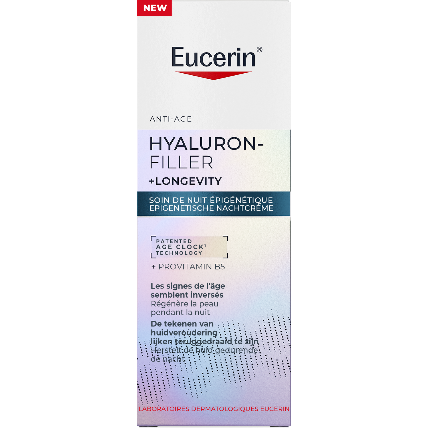 Eucerin Hyaluron-Filler + Longevity Epigenetisch Anti-Age Nachtcrème 50 ML