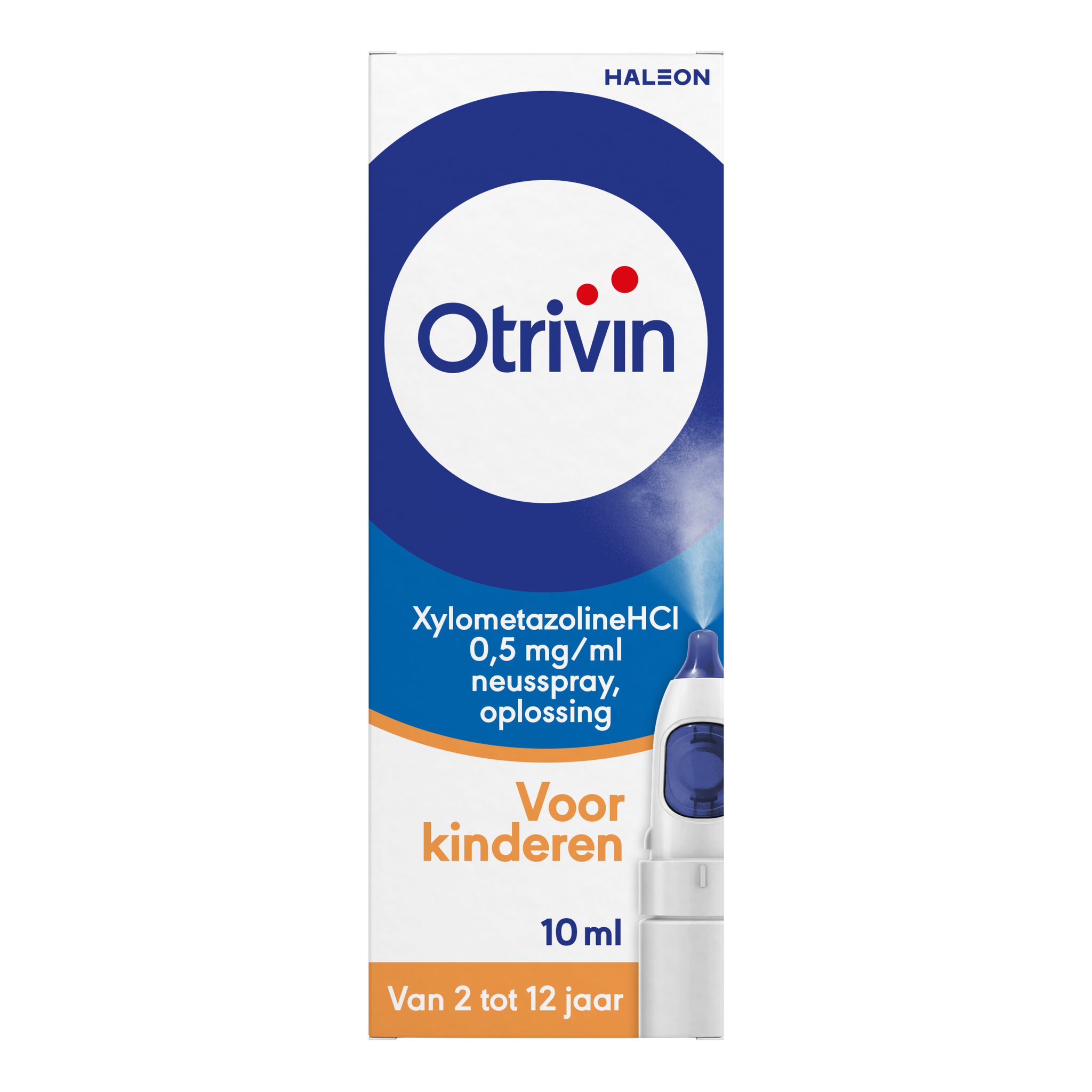 Otrivin XylometazolineHCL 0,5 mg/ml Neusspray voor kinderen bij verstopte neus 10 ML
