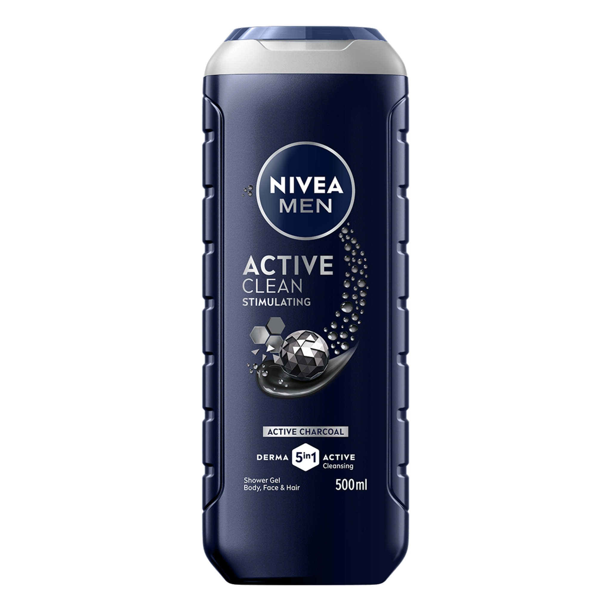 NIVEA MEN Active Clean 5-In-1 Douchegel & Shampoo 500 ML