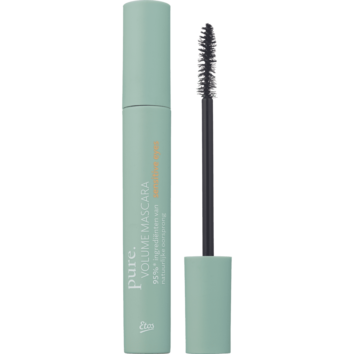 Etos Pure Volume Mascara Sensitive Eyes Zwart 1 EA Etos