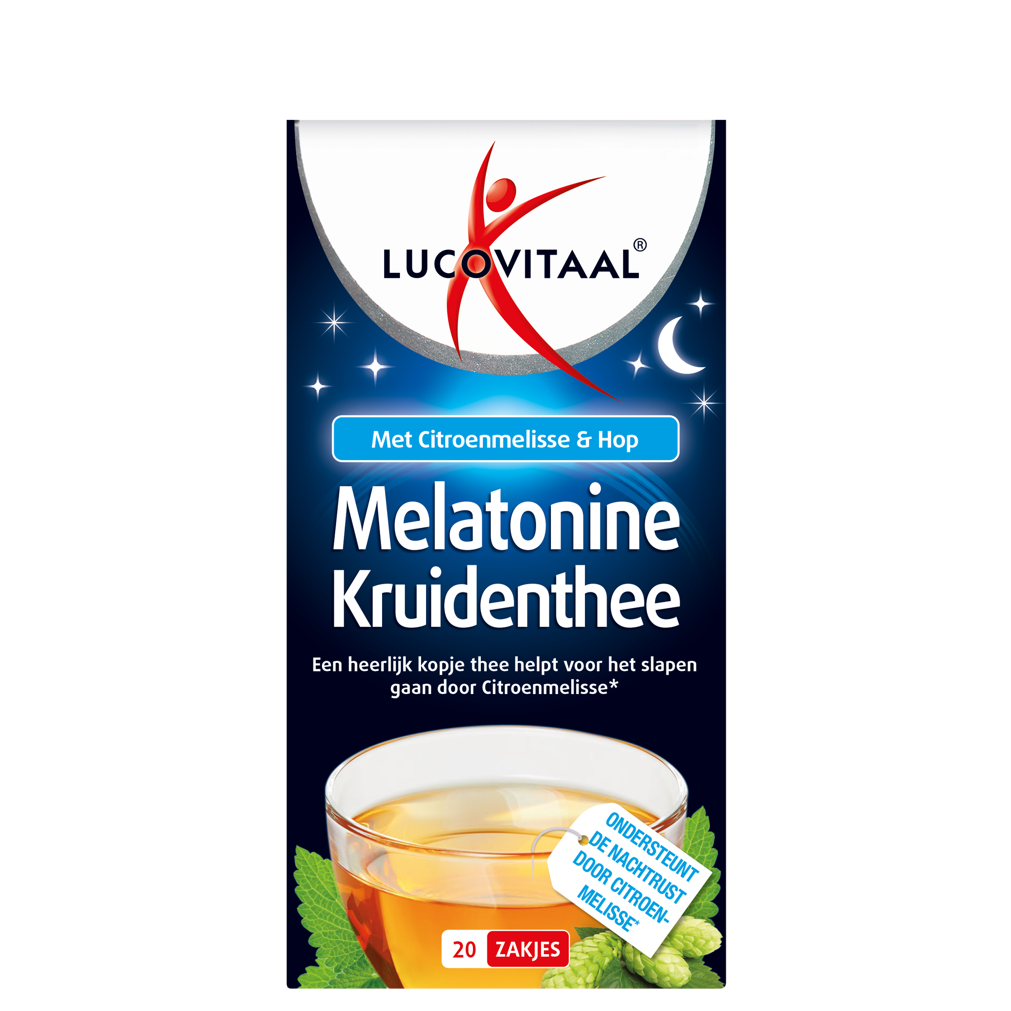 Lucovitaal Melatonine Kruidenthee Zakjes 20 stuks