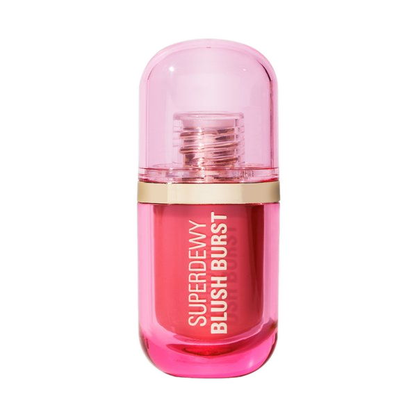 Revolution Superdewy Liquid Blush Burst Strawberry Milkshake Cool Pink