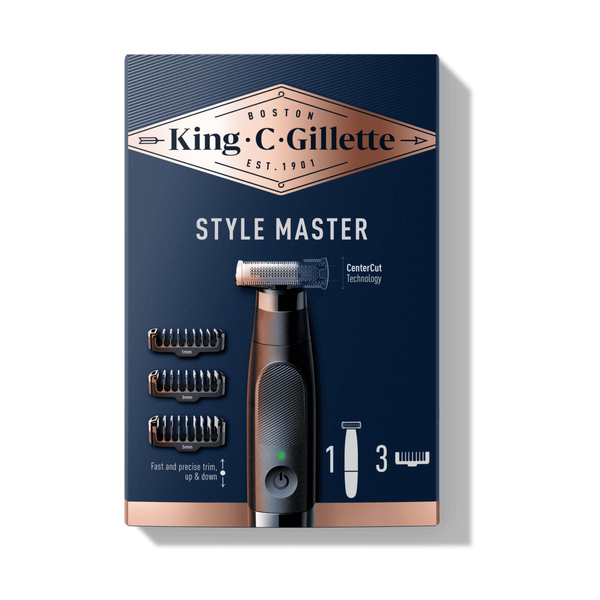 King C. Gillette Style Master Baardtrimmer