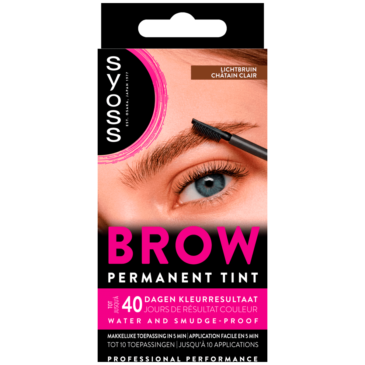 Syoss Browtint Wenkbrauw Verf Lichtbruin 1 stuk