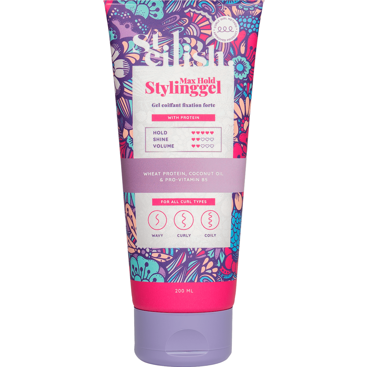 Steilish Flex Hold Curl Styling Gel 200 ml