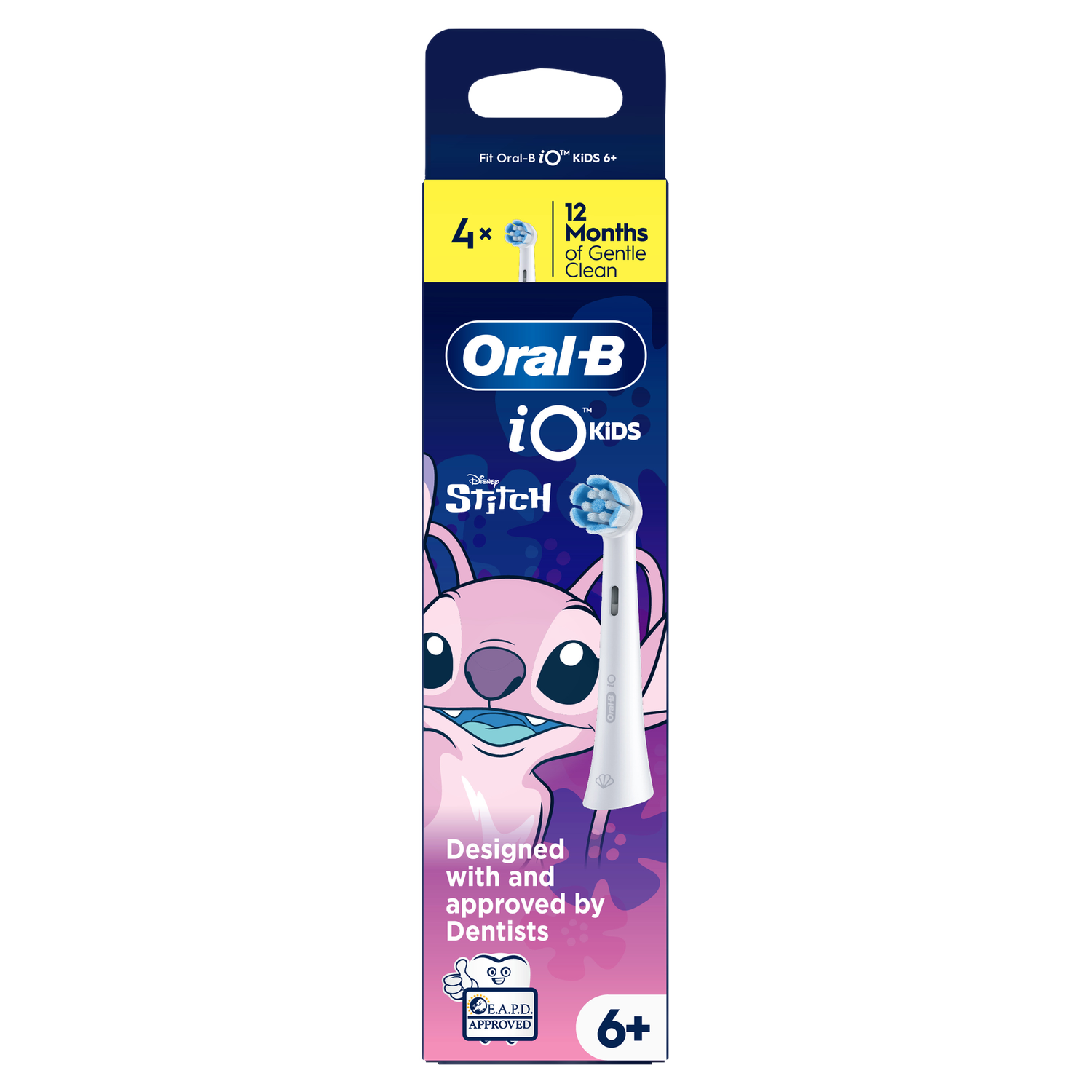 Oral-B iO Kids Angel Opzetborstels 4 stuks