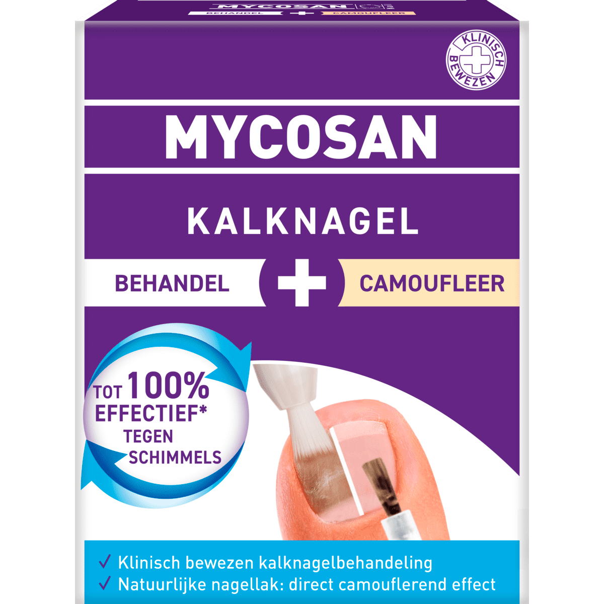 Mycosan Kalknagel Behandel + Camoufleer 70 gram