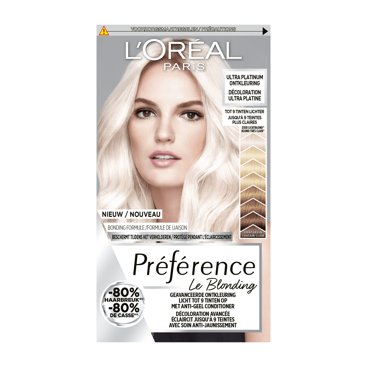 L'Oréal Paris Préférence Le Blonding Ultra Platinum Ontkleuring