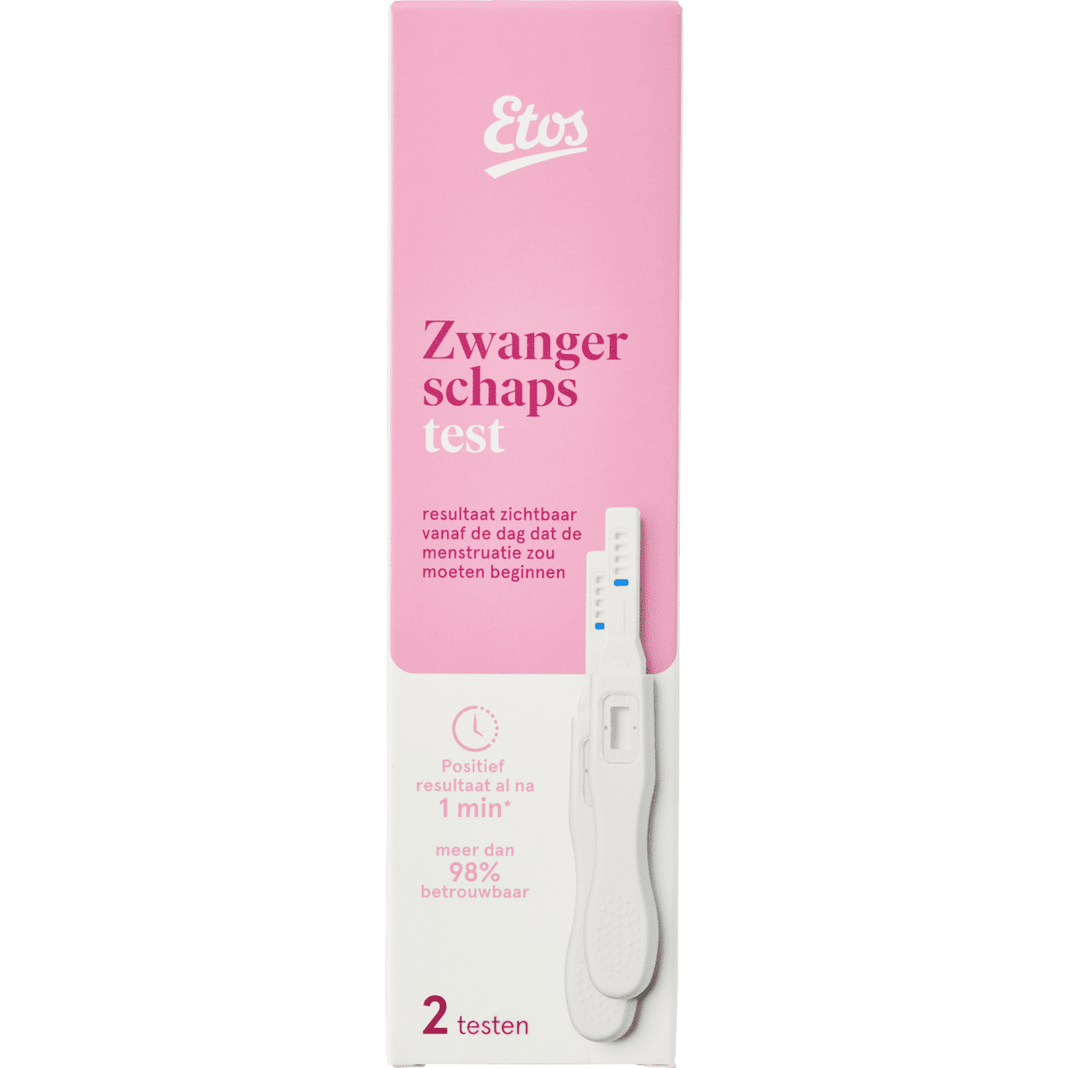 Etos Zwangerschapstest 2 stuks