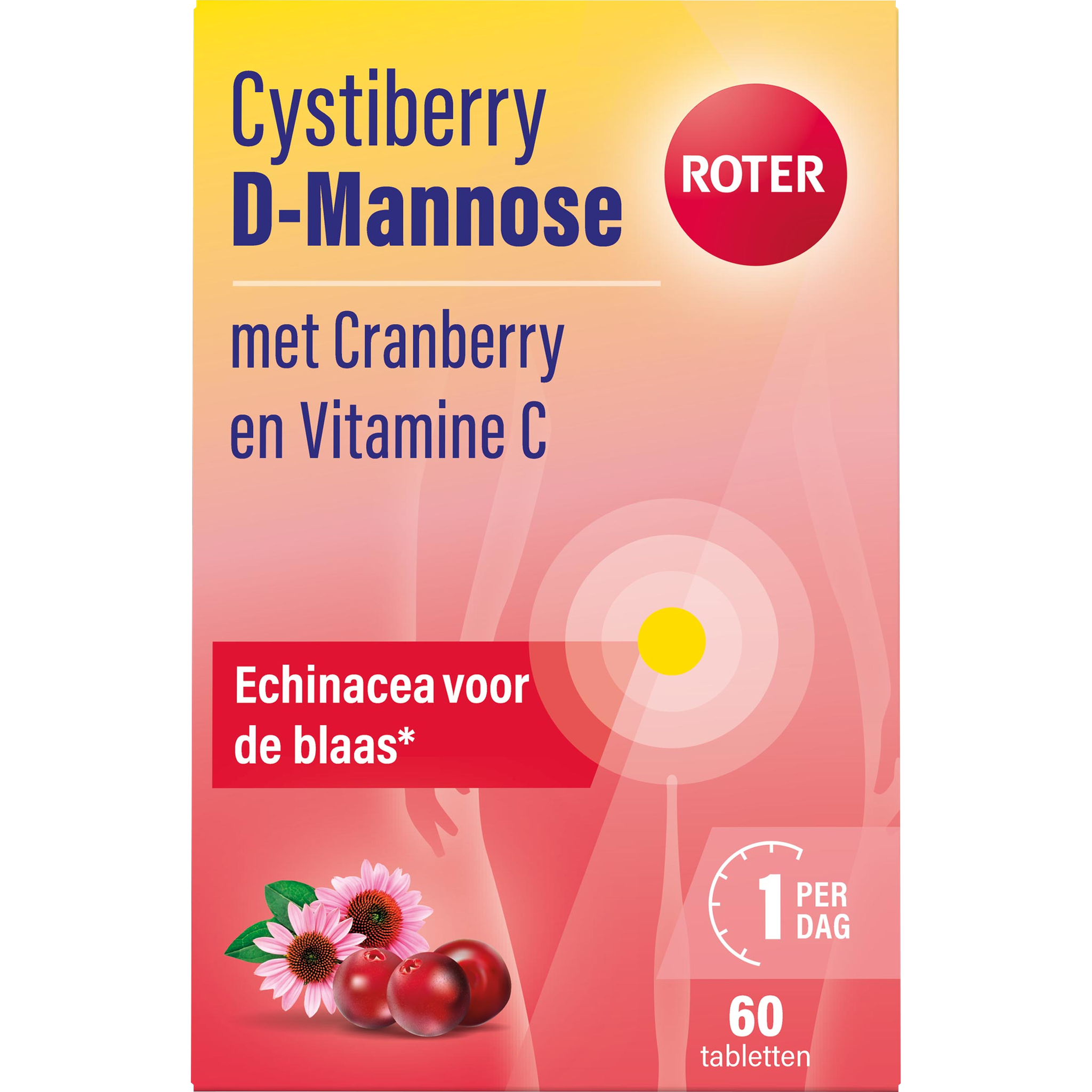 Roter D-Mannose Cranberry 60 stuks
