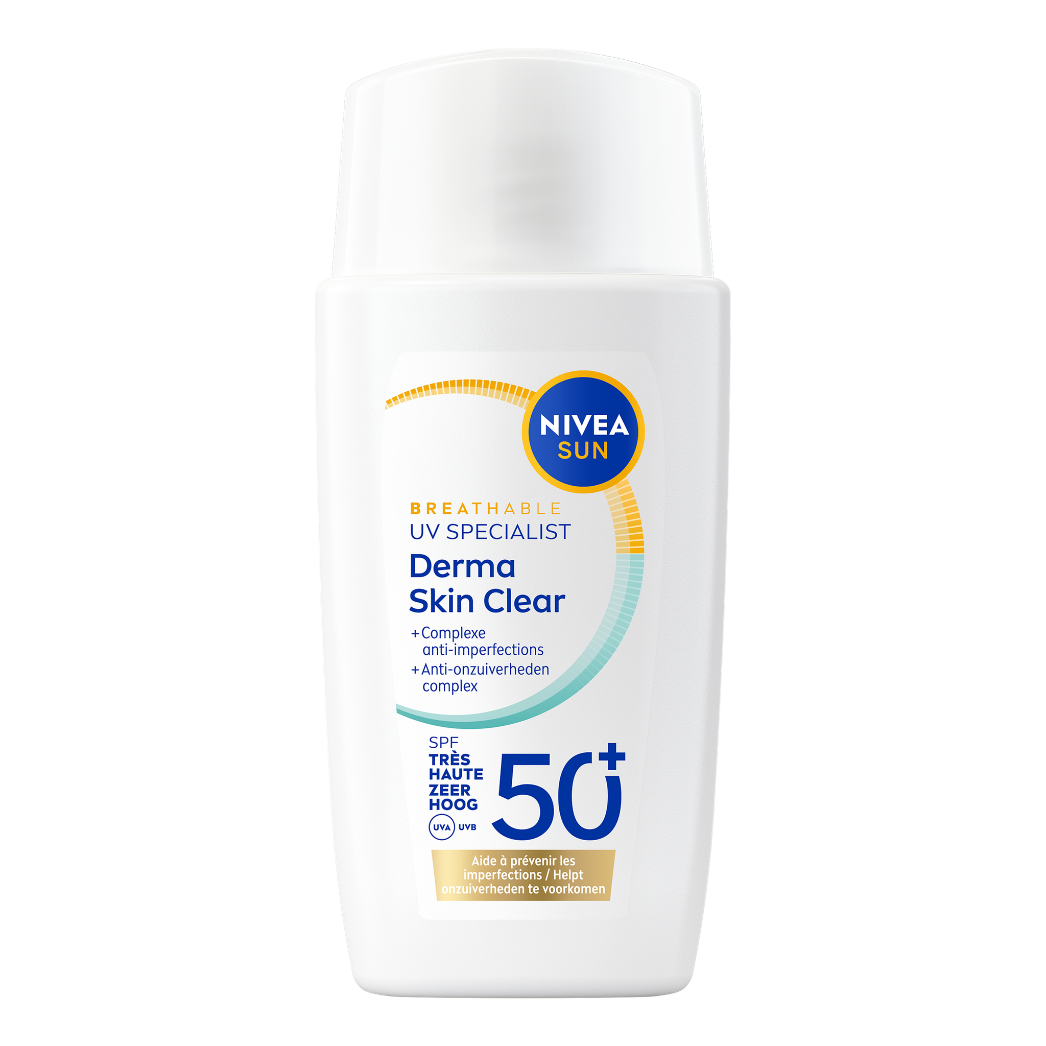 NIVEA SUN UV Face Derma Skin Clear Zonnebrand SPF 50+40 ML