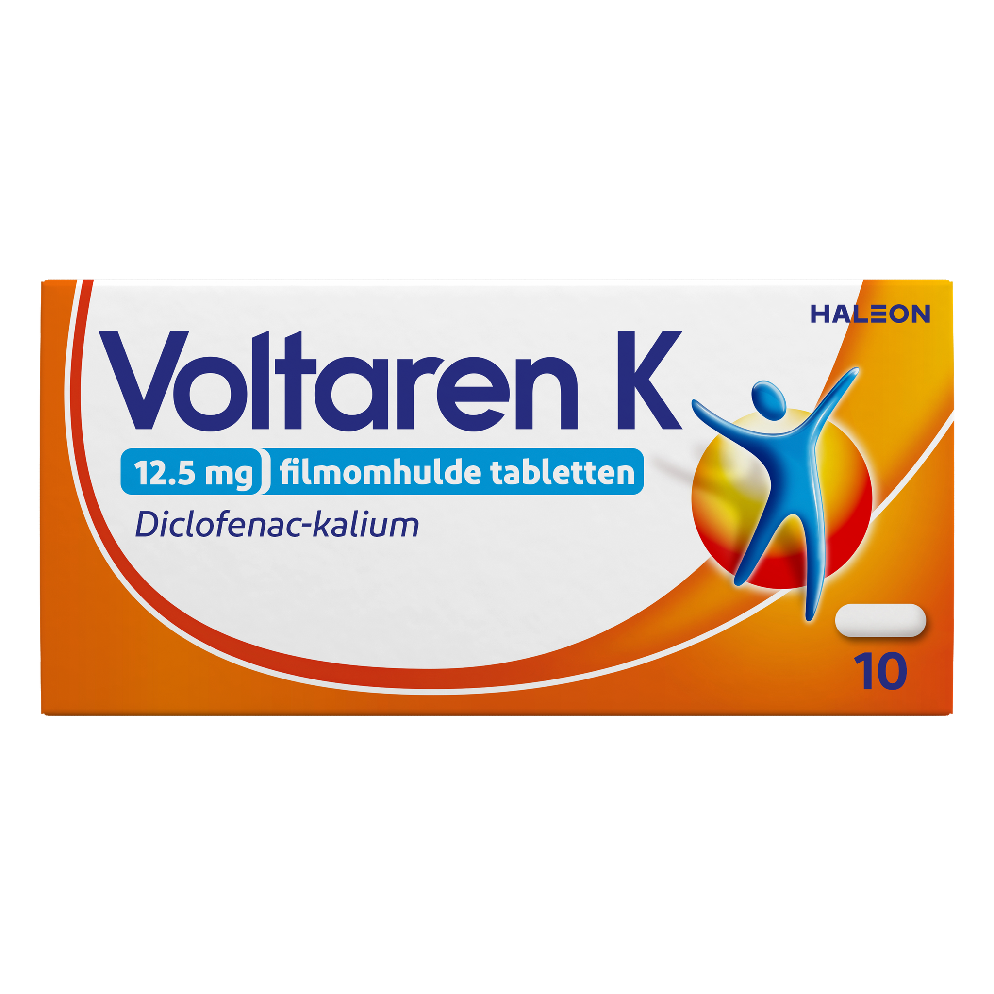Voltaren K 12,5 MG Pijnstiller Diclofenac-Kalium Tabletten 10 stuks
