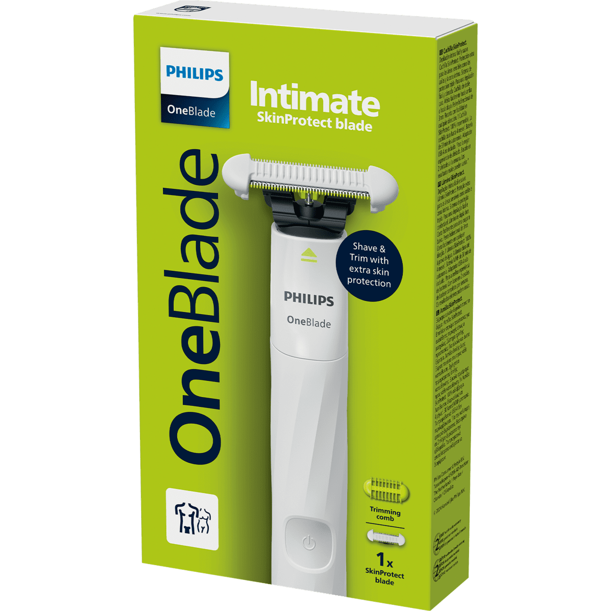 Philips OneBlade Intimate Male Scheerapparaat QP1924/20