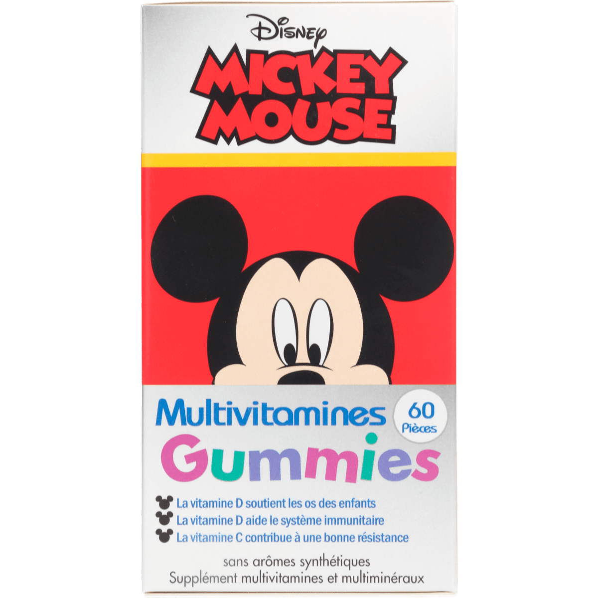 Disney Mickey Mouse Multivitaminen Gummies 60 stuks