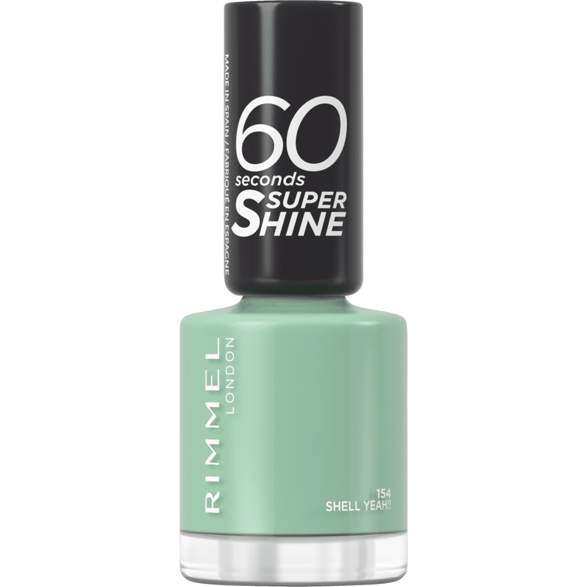 Rimmel London 60 Seconds SuperShine Nagellak 154 Shell Yeah! 8 ML