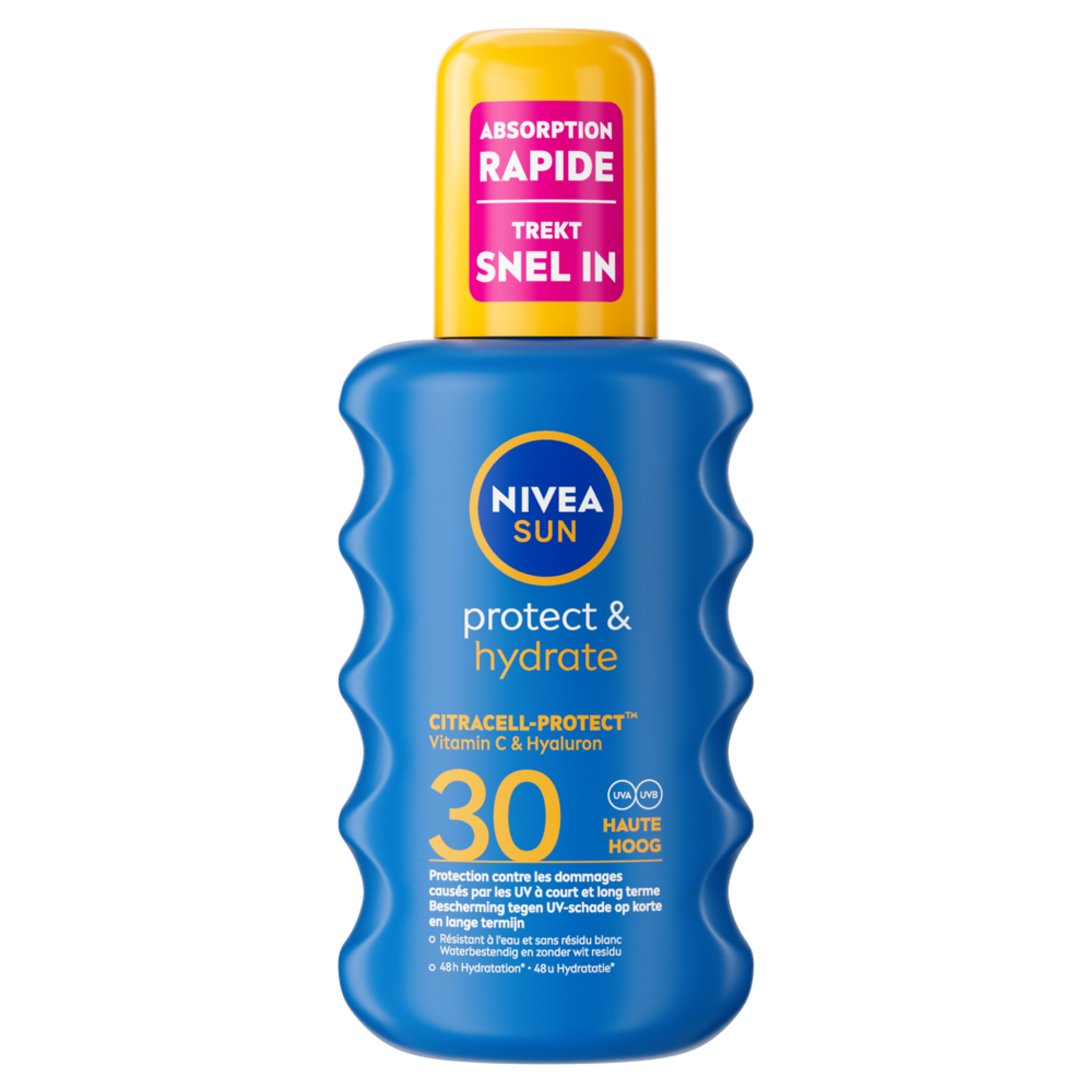 NIVEA SUN Zonnebrand Protect & Hydrate Zonnespray SPF30 200 ML